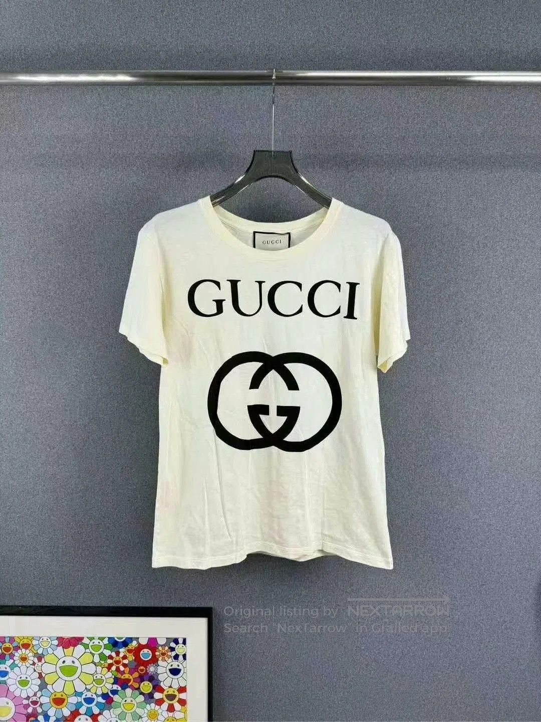 Gucci gucci white logo short sleeve t. Size XS / US 0-2 / IT 36-38 - 1 Thumbnail
