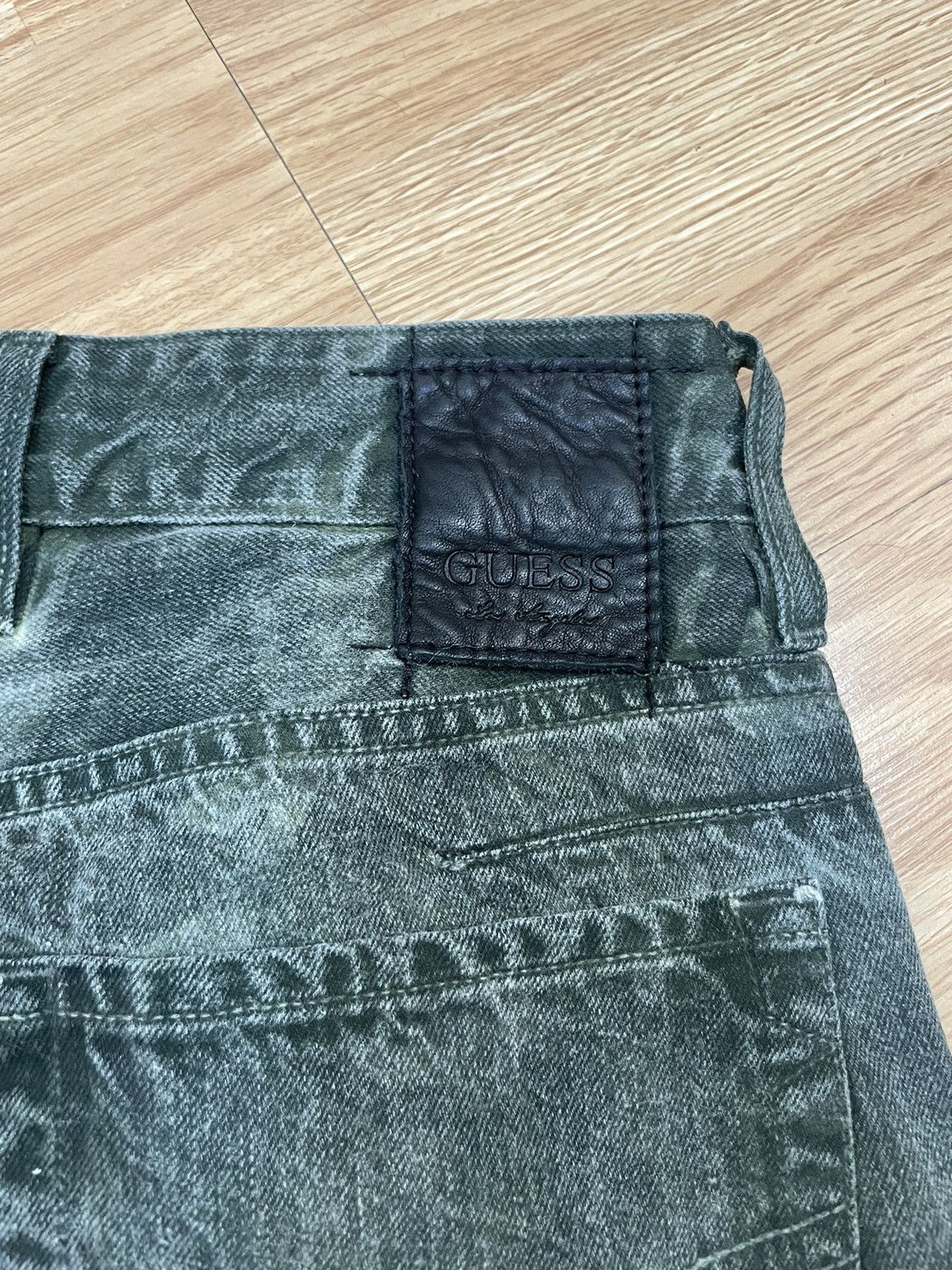 Guess Guess 1981 Vintage Camo Denim Size US 30 / EU 46 - 7 Thumbnail
