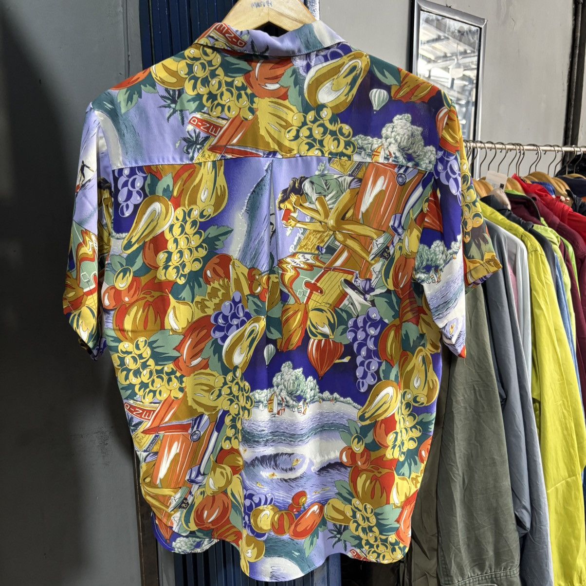 Vintage Vintage blouse hawaiian shirt Size L / US 10 / IT 46 - 4 Thumbnail