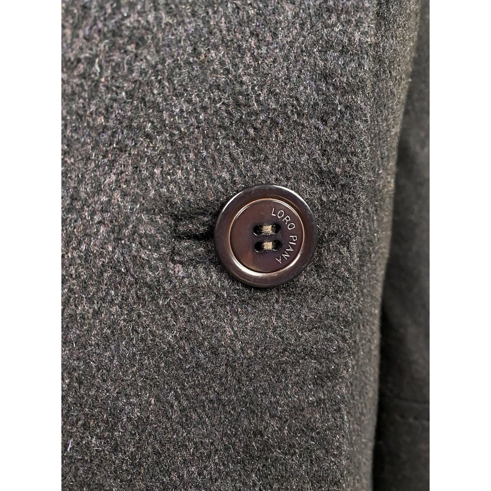 Loro Piana Loro Piana Herringbone Women's Purple Wool Double Breasted P Size M / US 6-8 / IT 42-44 - 8 Thumbnail
