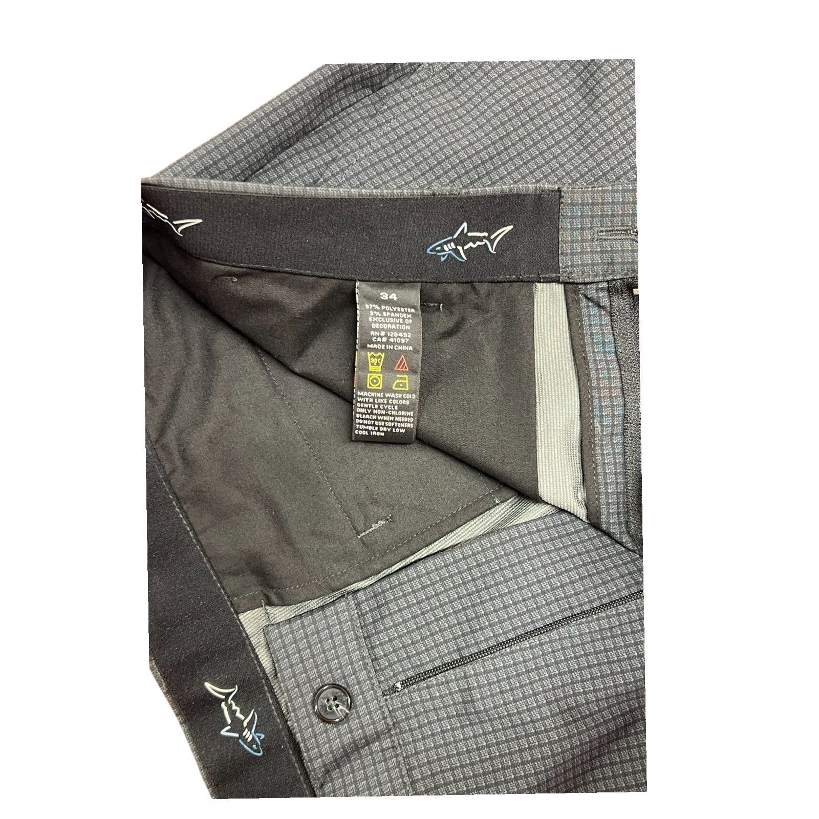 Greg Norman Greg Norman Mens Microfiber Performance Golf Shorts Size 34 Size US 34 / EU 50 - 3 Thumbnail