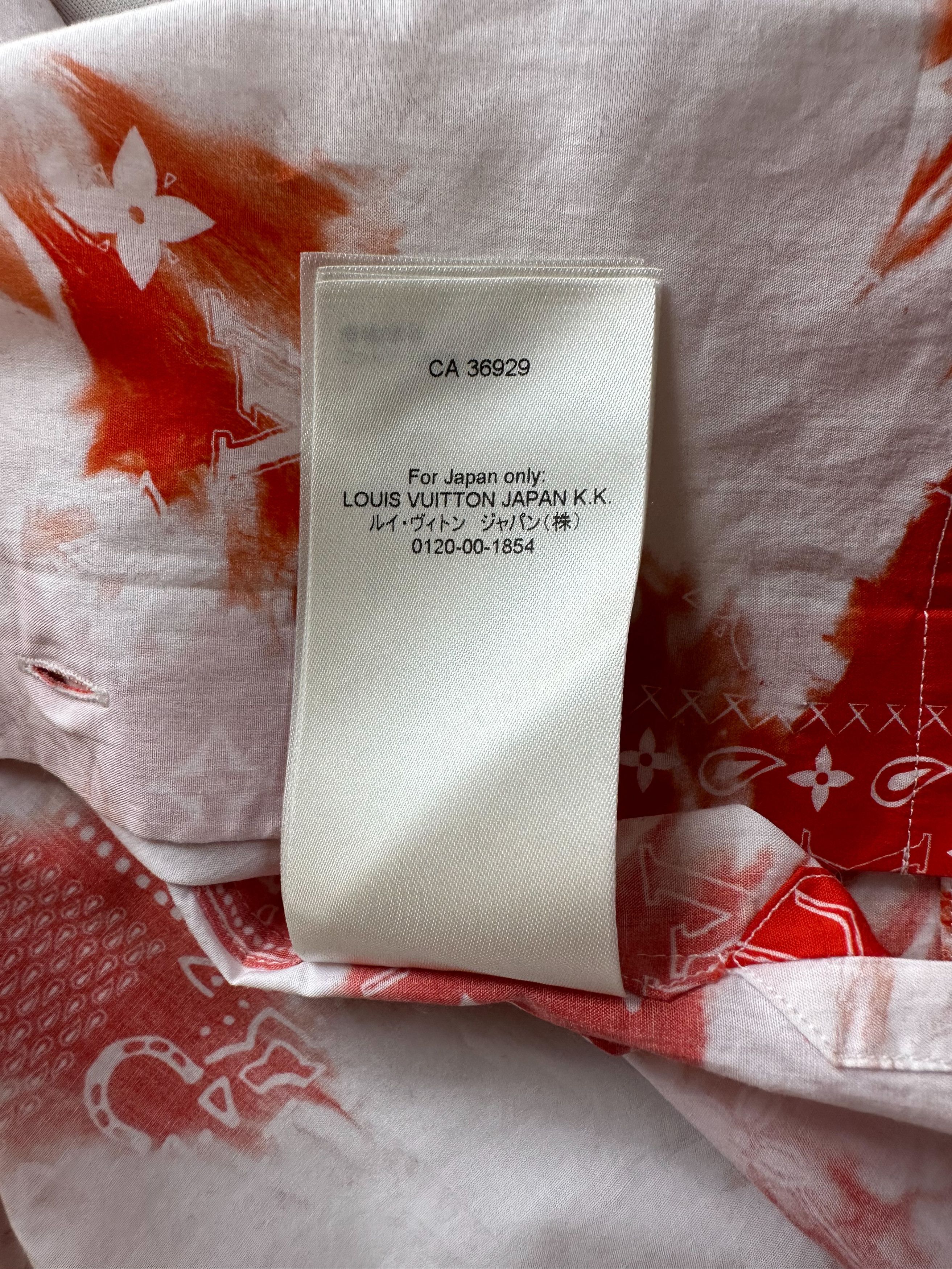 Louis vuitton bleached sweatshirt hotsell
