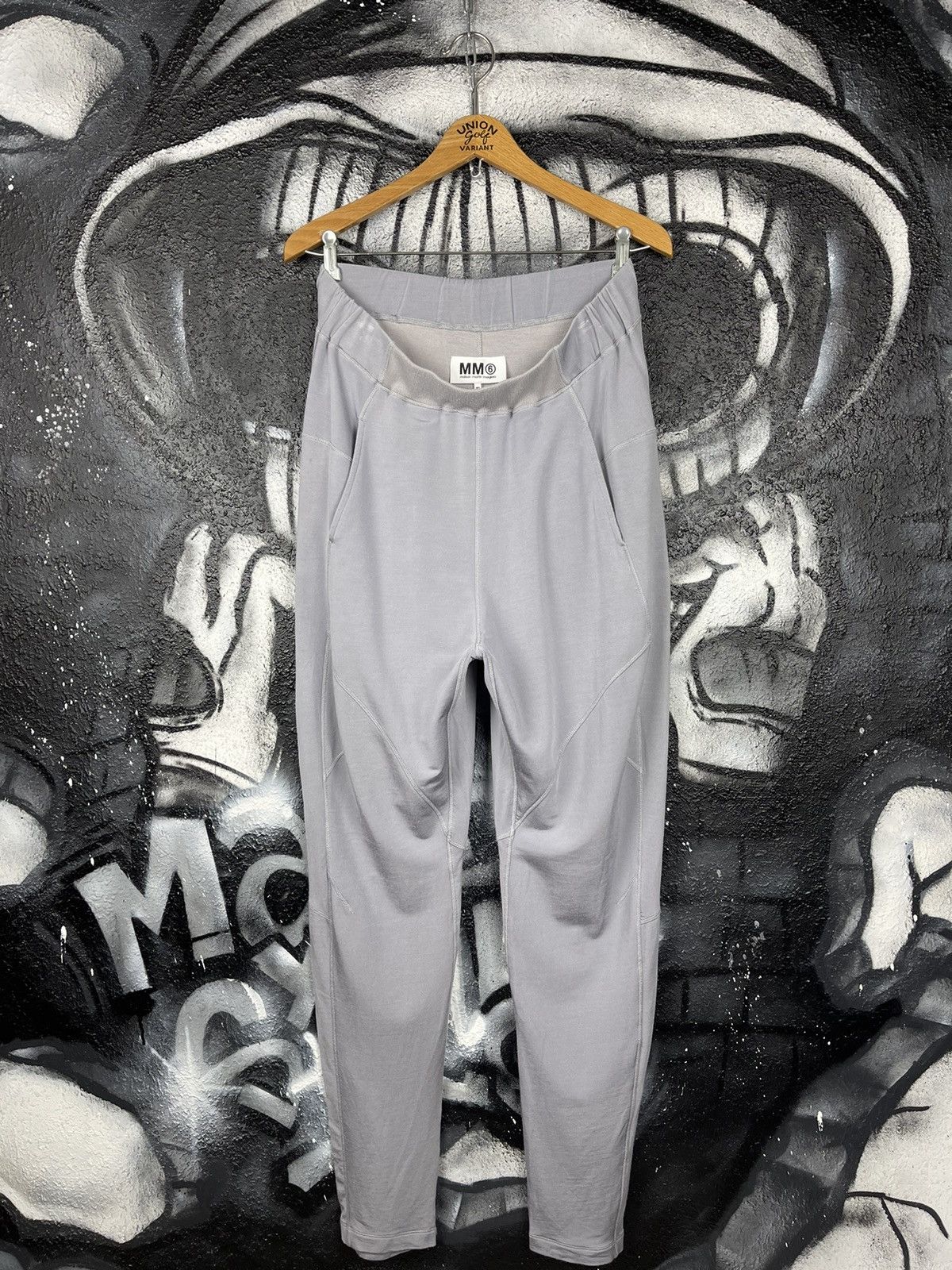 Maison Margiela MM6 Maison Margiela Gray Leggings Pants Women’s Size M Size 32" / US 10 / IT 46 - 6 Thumbnail