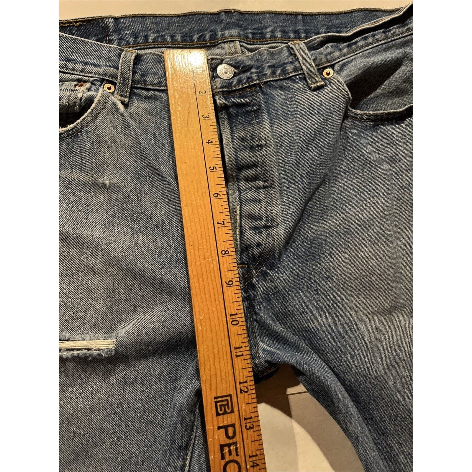 Levi's Levi’s VTG 501 XX Jeans 36x30 Fit Blue Y2K Denim Button Fly Size US 36 / EU 52 - 10 Thumbnail