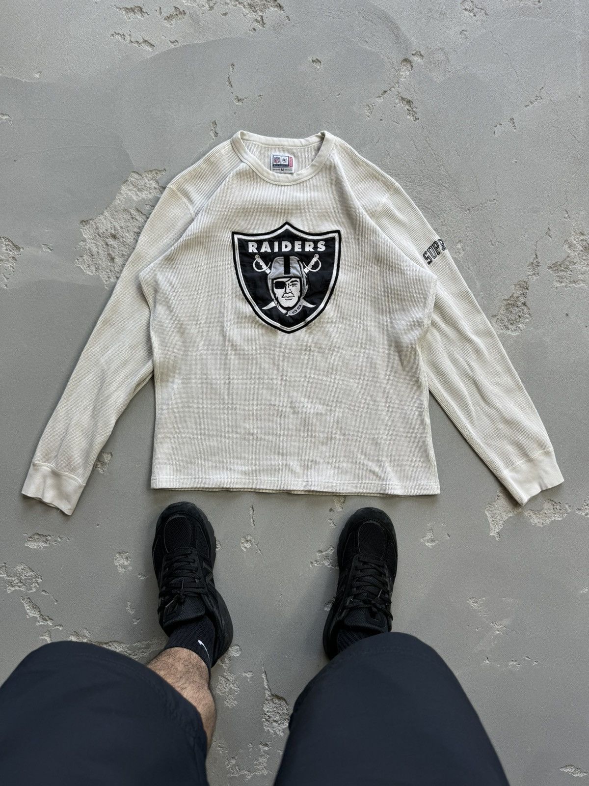 NHL × Supreme Supreme x Raiders NFL Knitted Sweater Size US M / EU 48-50 / 2 - 1 Thumbnail
