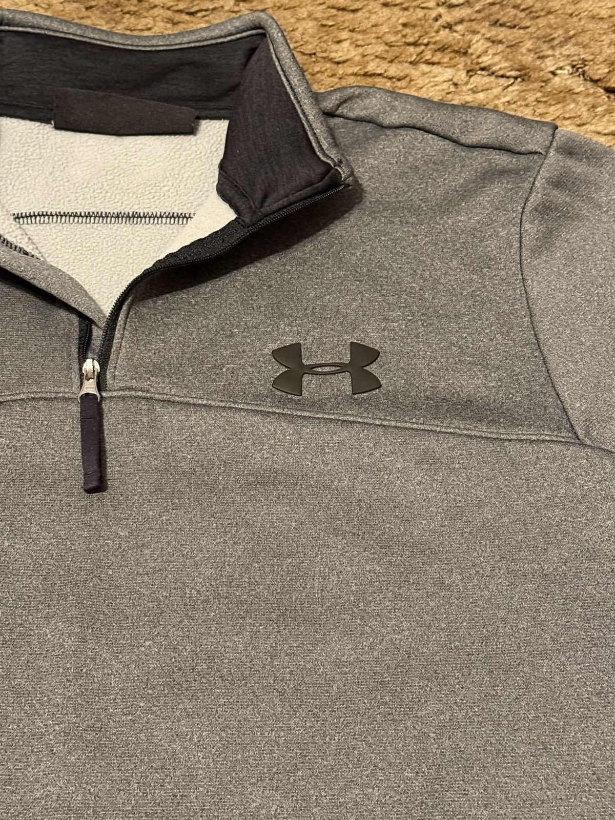 Under Armour Under Armor Coldgear Quarter Zip Sweatshirt Medium Size US M / EU 48-50 / 2 - 3 Thumbnail