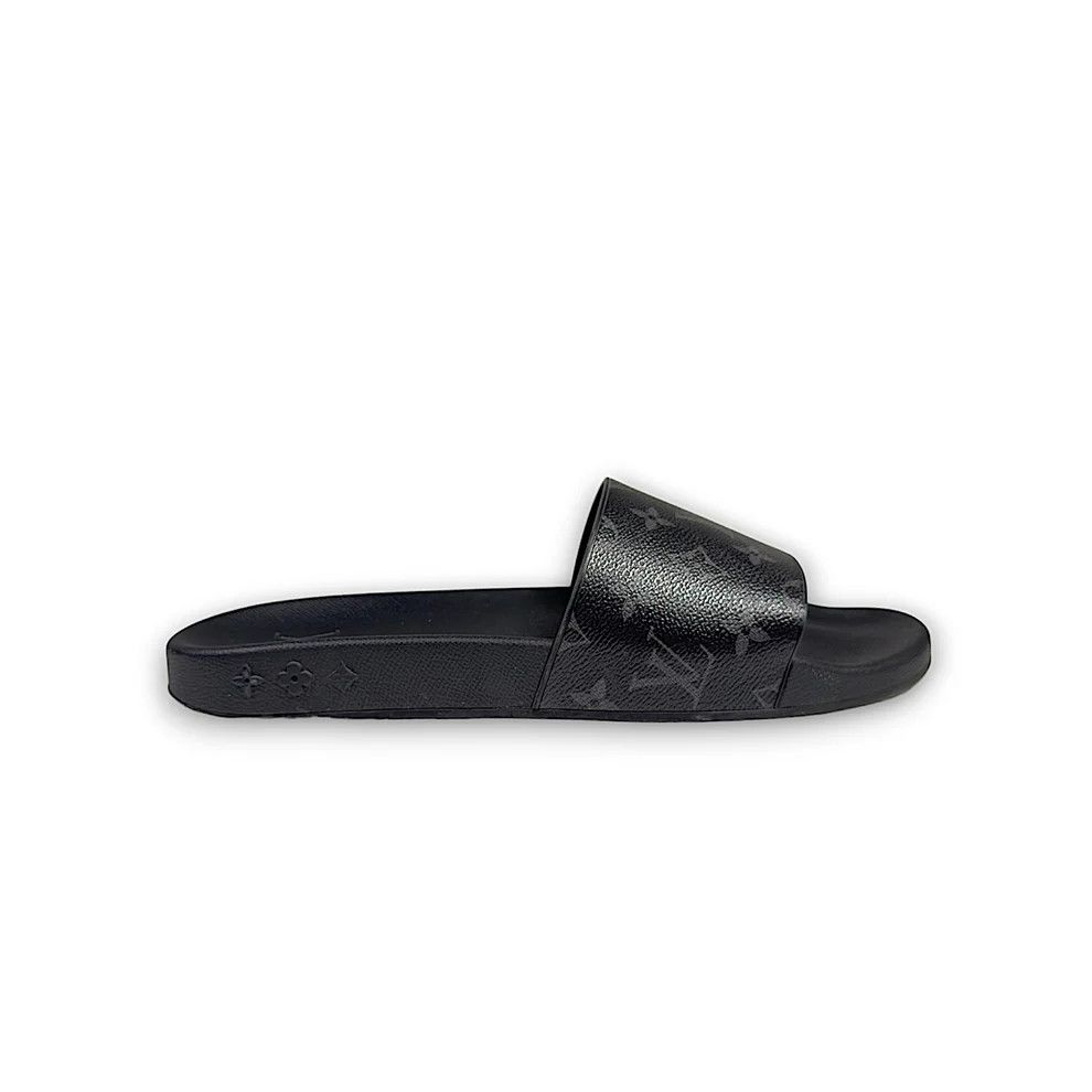 Louis Vuitton Classic LV Monoram Slides Size US 10 / EU 43 - 1 Thumbnail