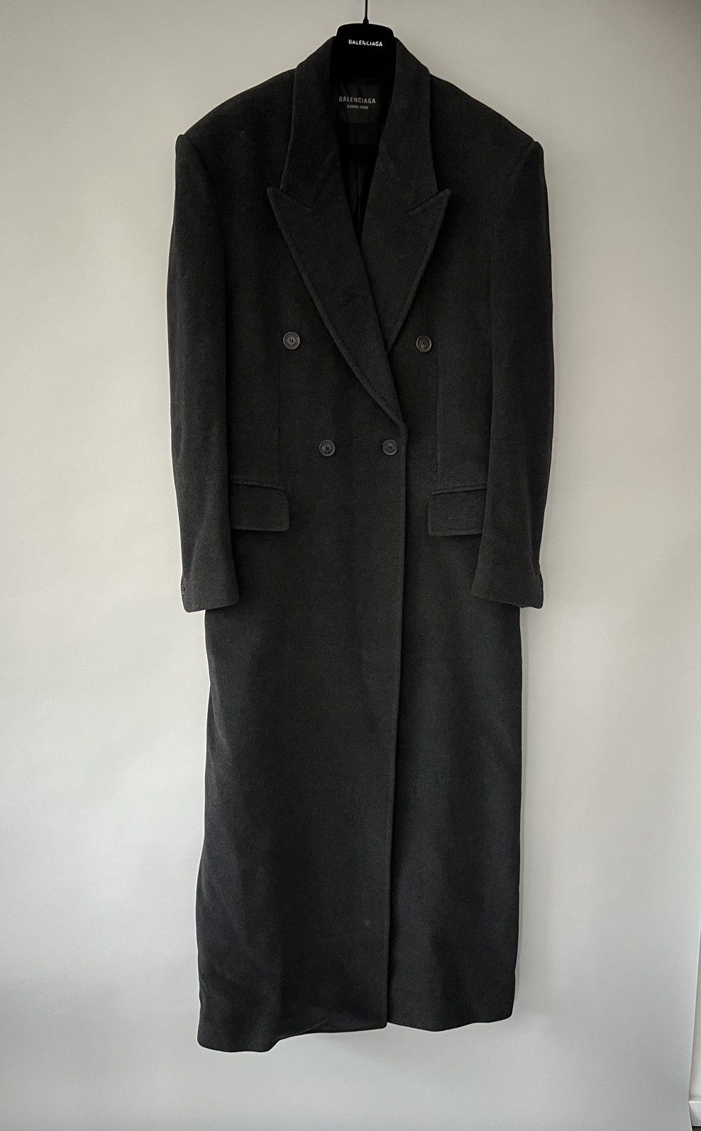 Balenciaga Balenciaga Garde-Robe Cashmere Coat Size US L / EU 52-54 / 3 - 4 Thumbnail