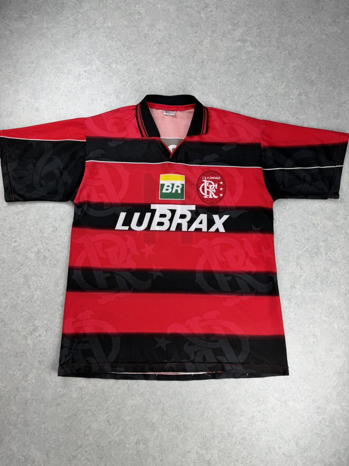 Vintage CR Flamengo Retro Soccer Jersey #11 Petrobras Size XL Size US XL / EU 56 / 4 - 1 Thumbnail