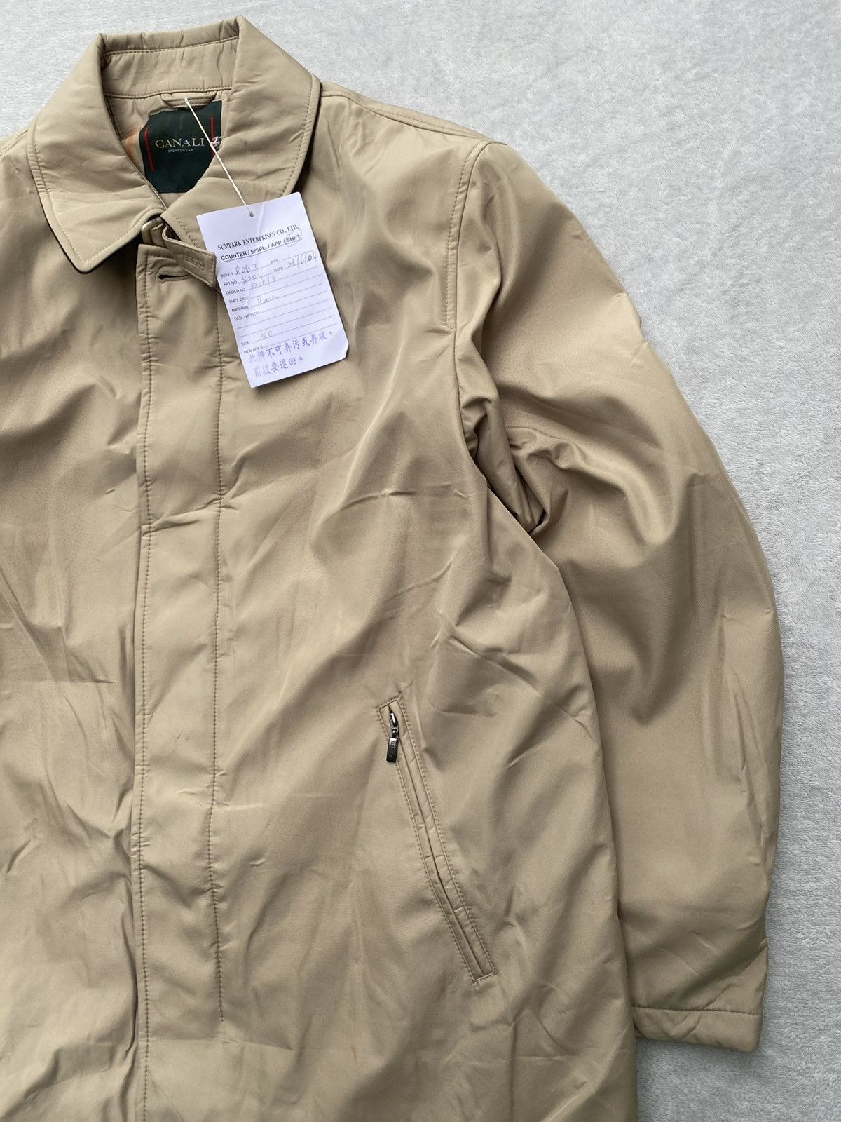 Canali Canali Overcoat with Cashmere Lining Size US L / EU 52-54 / 3 - 3 Thumbnail