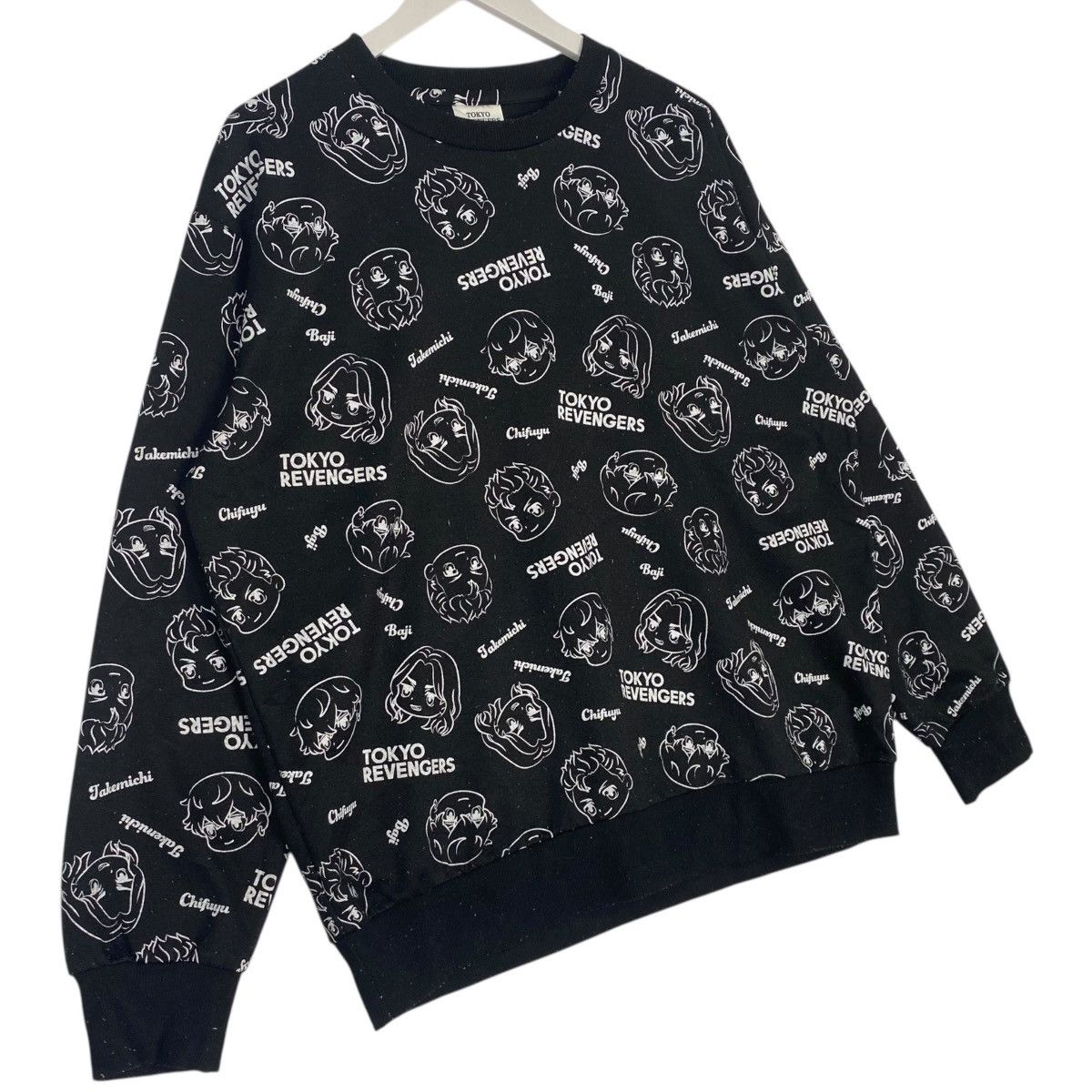 Other Vintage Tokyo Revenger Sweatshirt Crewneck Black All Over Size US M / EU 48-50 / 2 - 3 Thumbnail