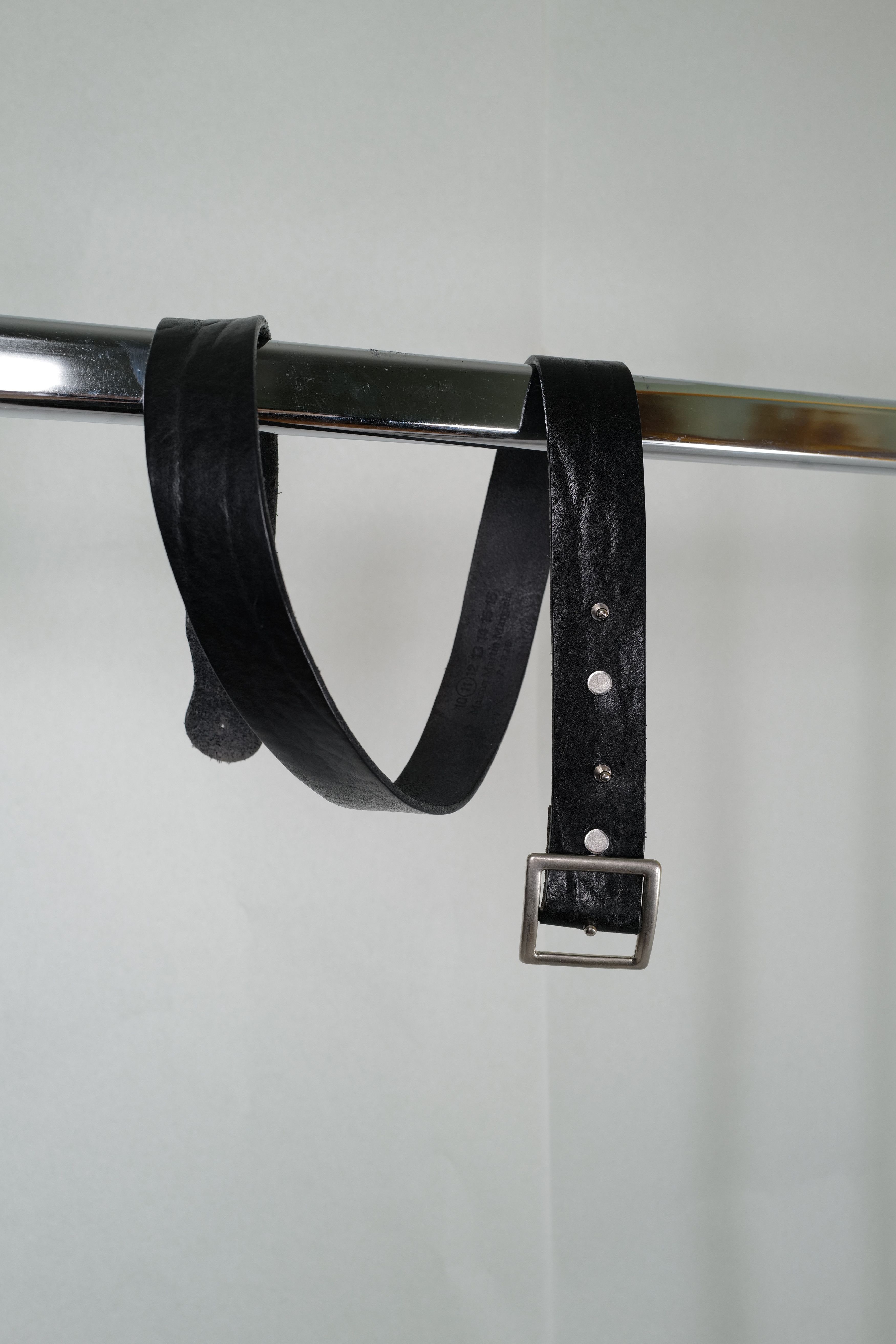Maison Margiela Martin Margiela "Leather Belt" Size ONE SIZE - 1 Thumbnail