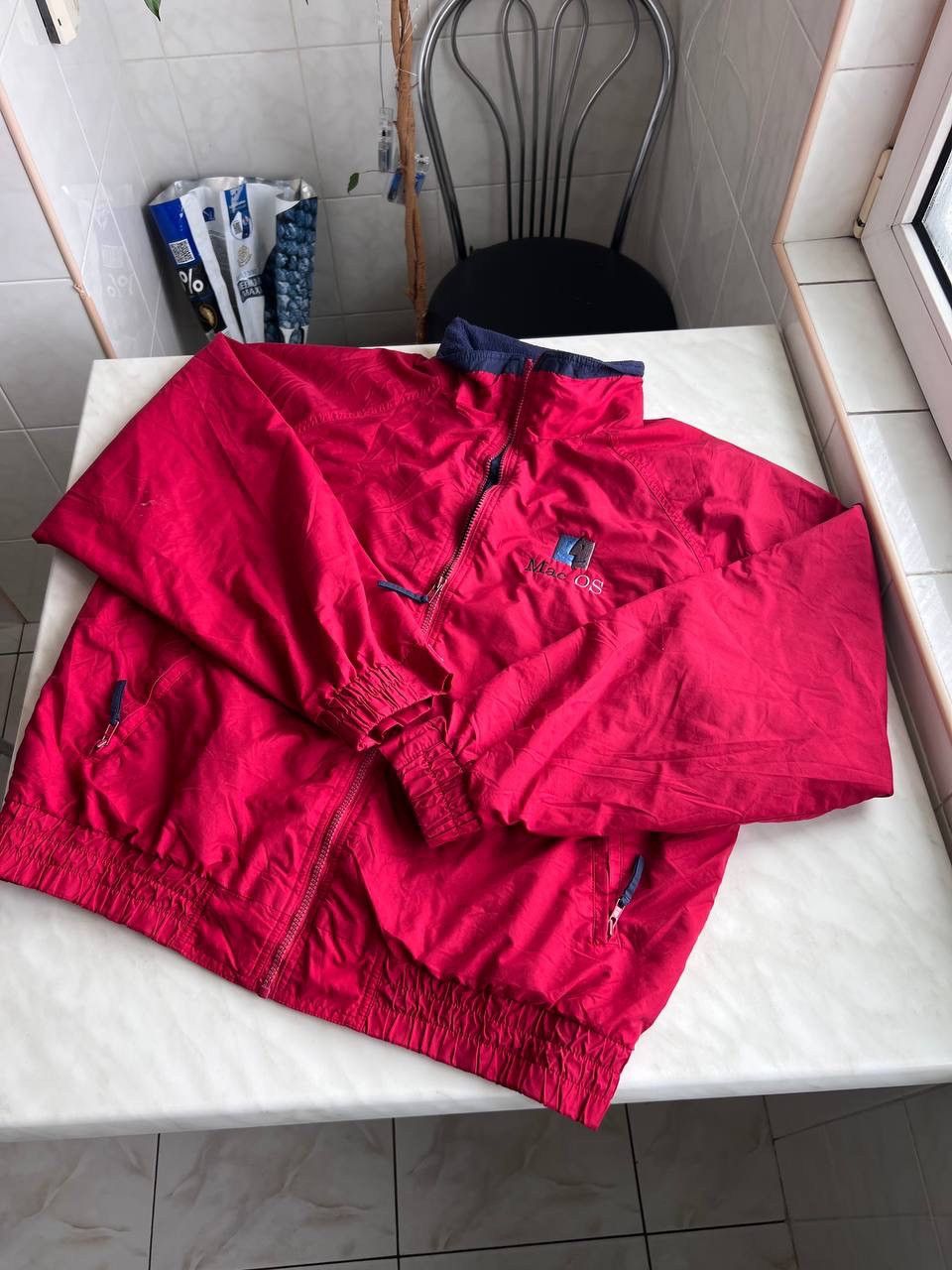 Apple Apple Computers Mac OS Zip jacket vintage windbreaker 2000’s Size US L / EU 52-54 / 3 - 6 Thumbnail