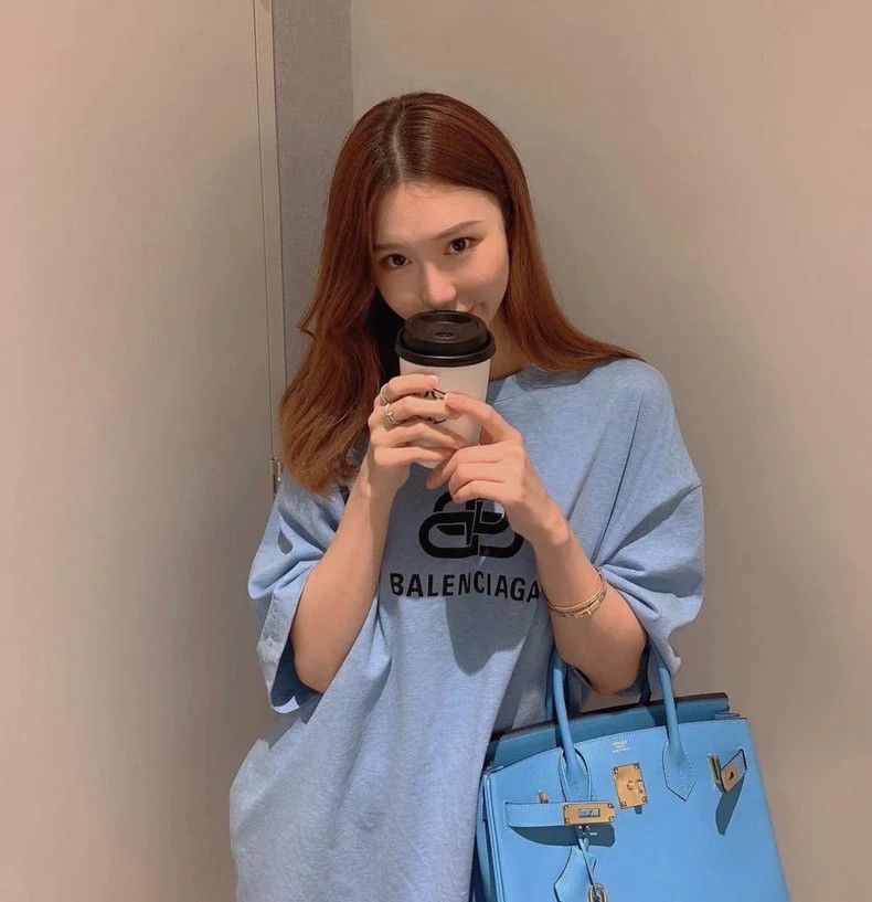 Balenciaga Balenciaga Haze blue washed old double B lock letter logo Size US L / EU 52-54 / 3 - 9 Thumbnail