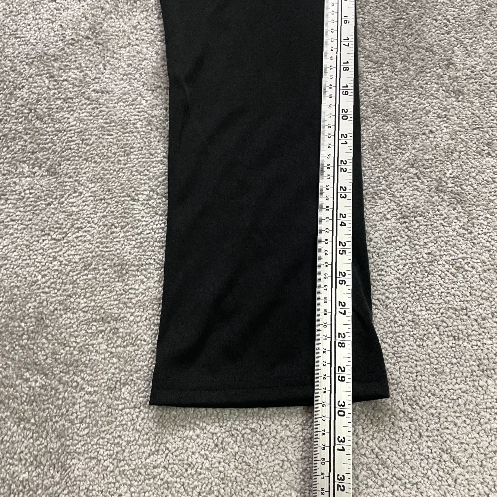 Vintage Unbranded Active Pants Women XL Black Straight Leg Athletic Running 30x34 Adult Female Athleticwear 30in Waist 34in Inseam Size 40" / US 18 - 6 Thumbnail