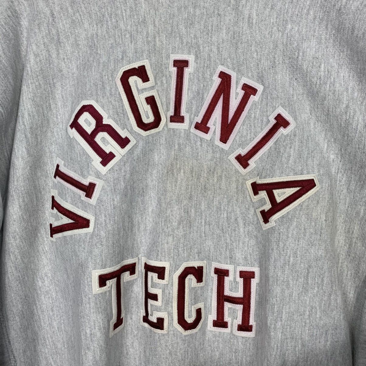 Champion Vintage 80s Champion Reverse Weave Virginia Tech Sweatshirt Size US XL / EU 56 / 4 - 10 Thumbnail