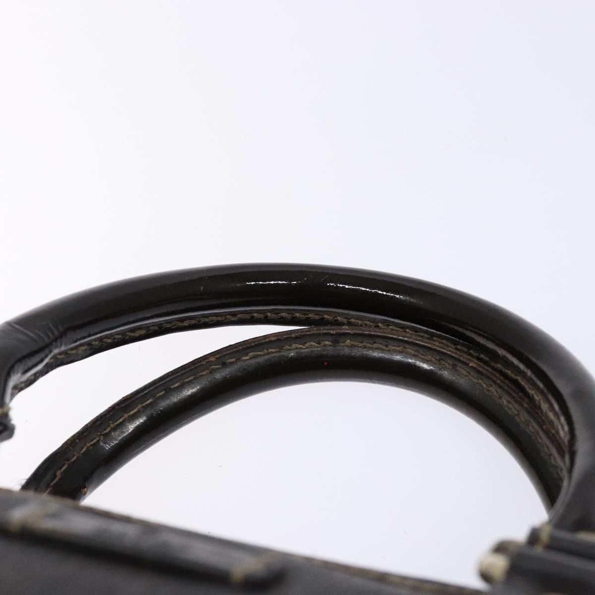 Gucci GUCCI GG Supreme Hand Bag Pvc Leather Gold Dark Brown Size ONE SIZE - 8 Thumbnail