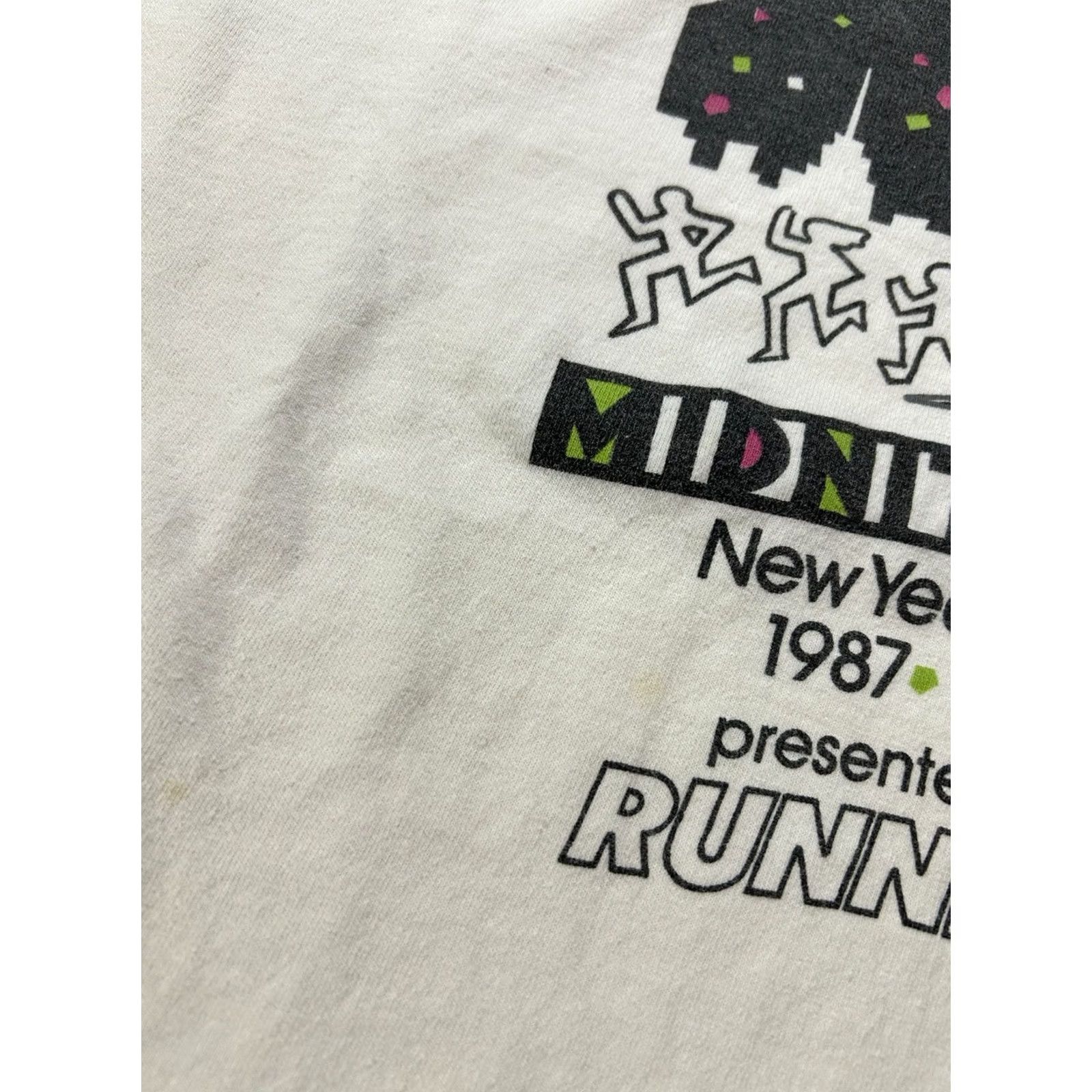 Vintage VINTAGE Moet New York New Year's Eve Midnight Run Long Sleeve Shirt Sm 1987/88 80s Size US S / EU 44-46 / 1 - 4 Thumbnail