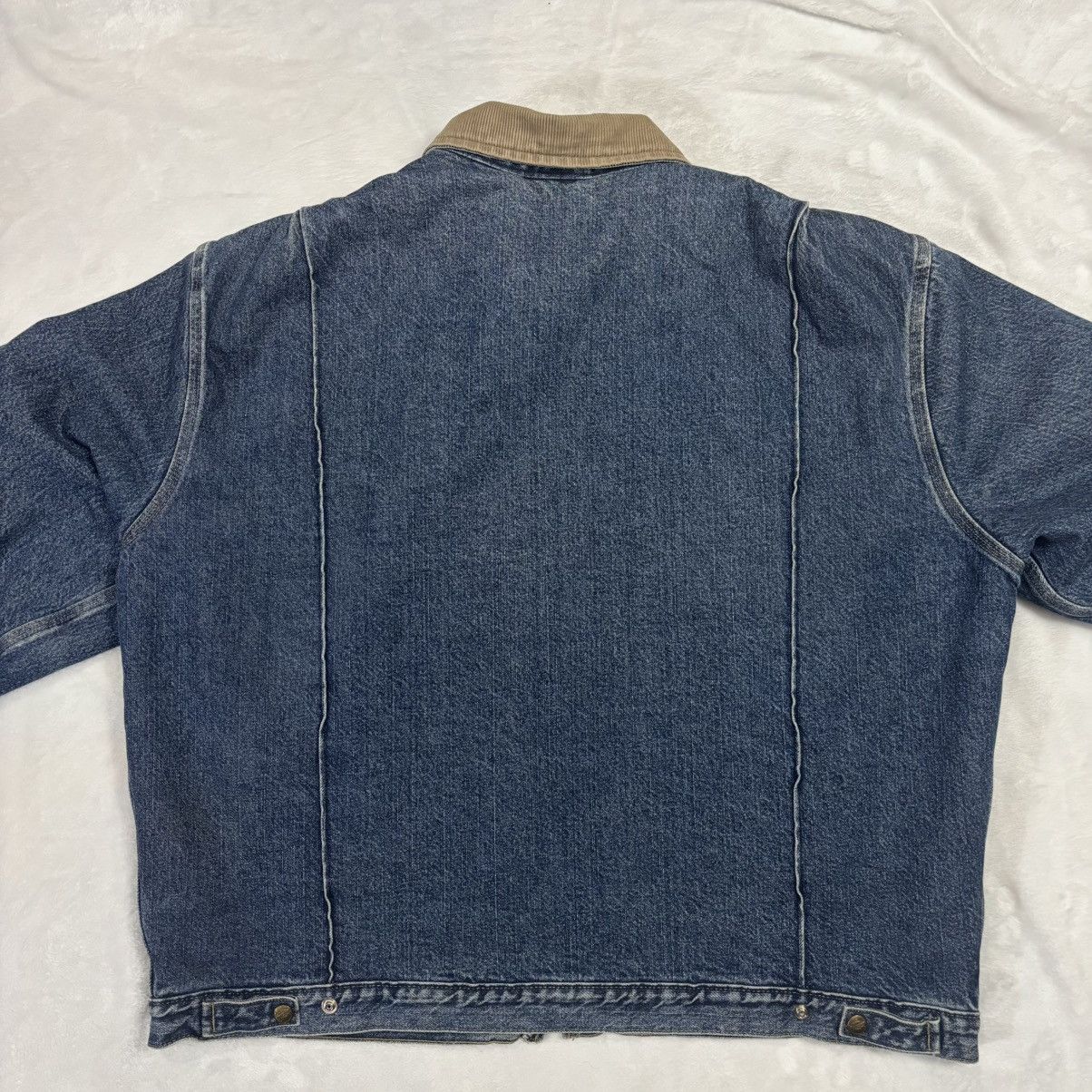 Carhartt Vintage Dickies Denim Detroit Jacket 90s Blanket Lined XXL Size US XXL / EU 58 / 5 - 10 Thumbnail