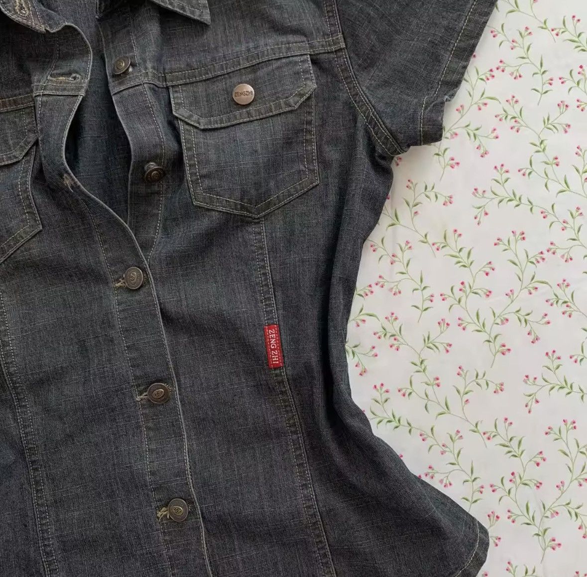 Other Y2K Button-Up Harajuku Blouse Size M / US 6-8 / IT 42-44 - 4 Thumbnail