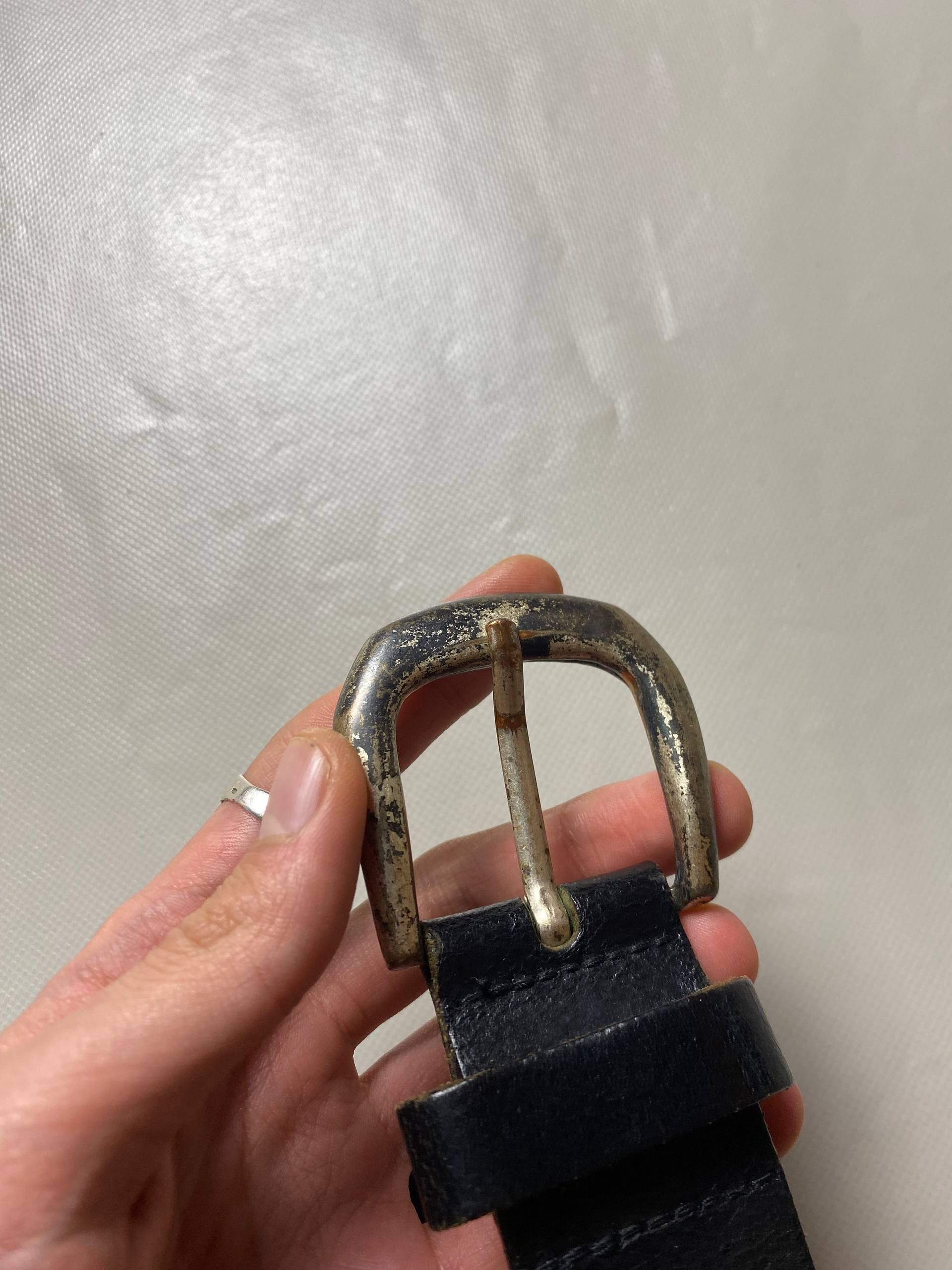 Levi's Levis Vintage 90s Leather Belt Size ONE SIZE - 3 Thumbnail