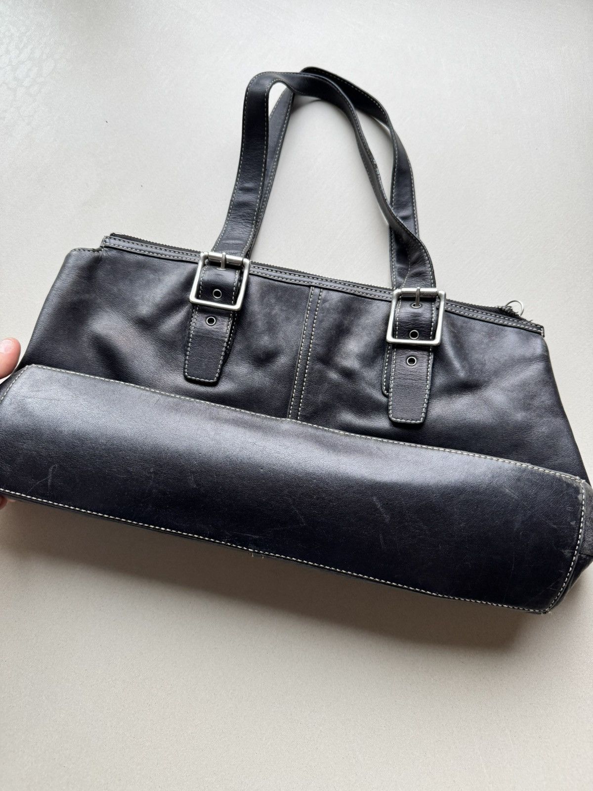 Coach Black Leather Bag Archive