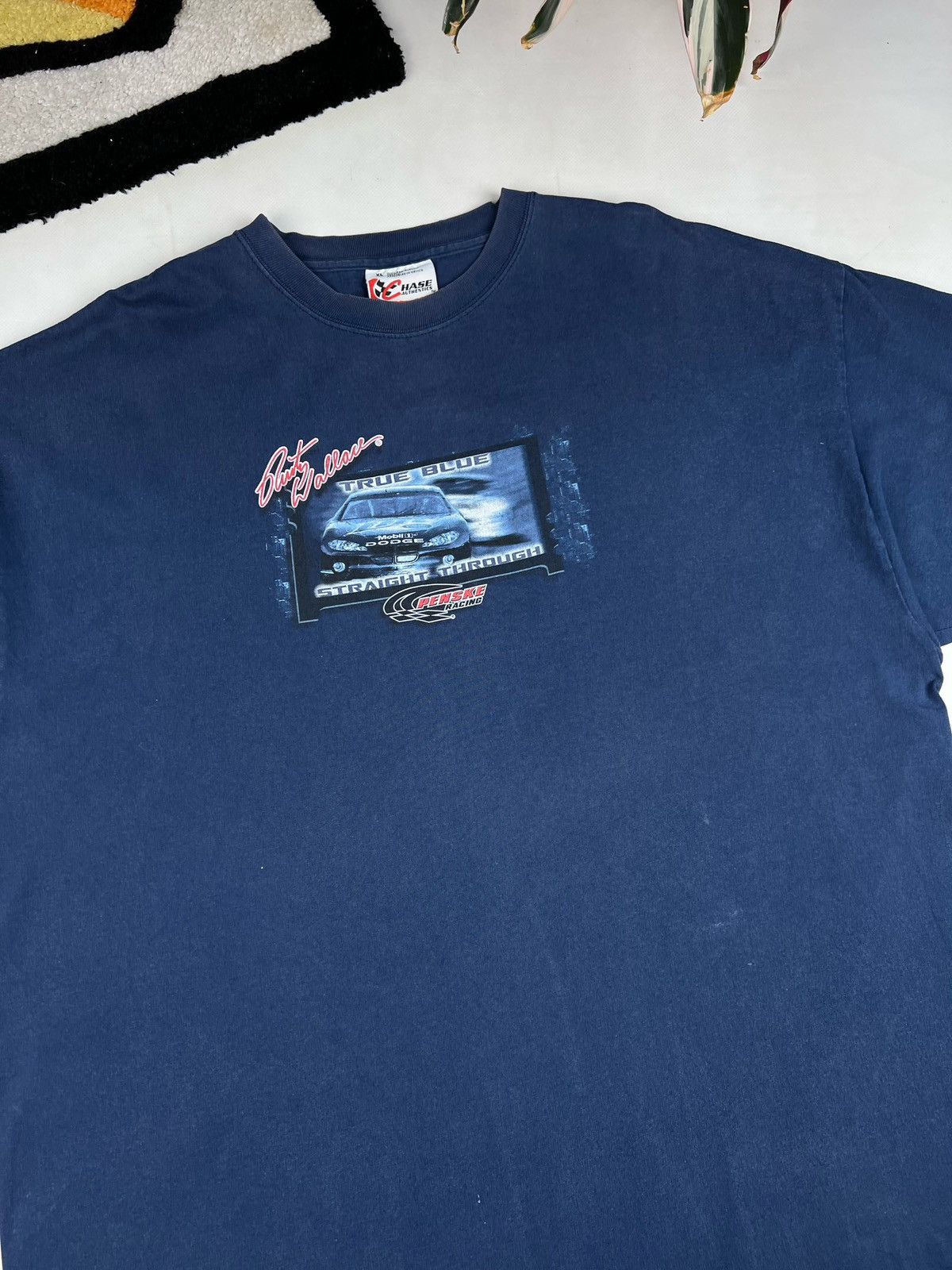 NASCAR × Vintage Vintage Rusty Wallace tee dodge Race Car Vintage TShirt Size US XL / EU 56 / 4 - 5 Thumbnail