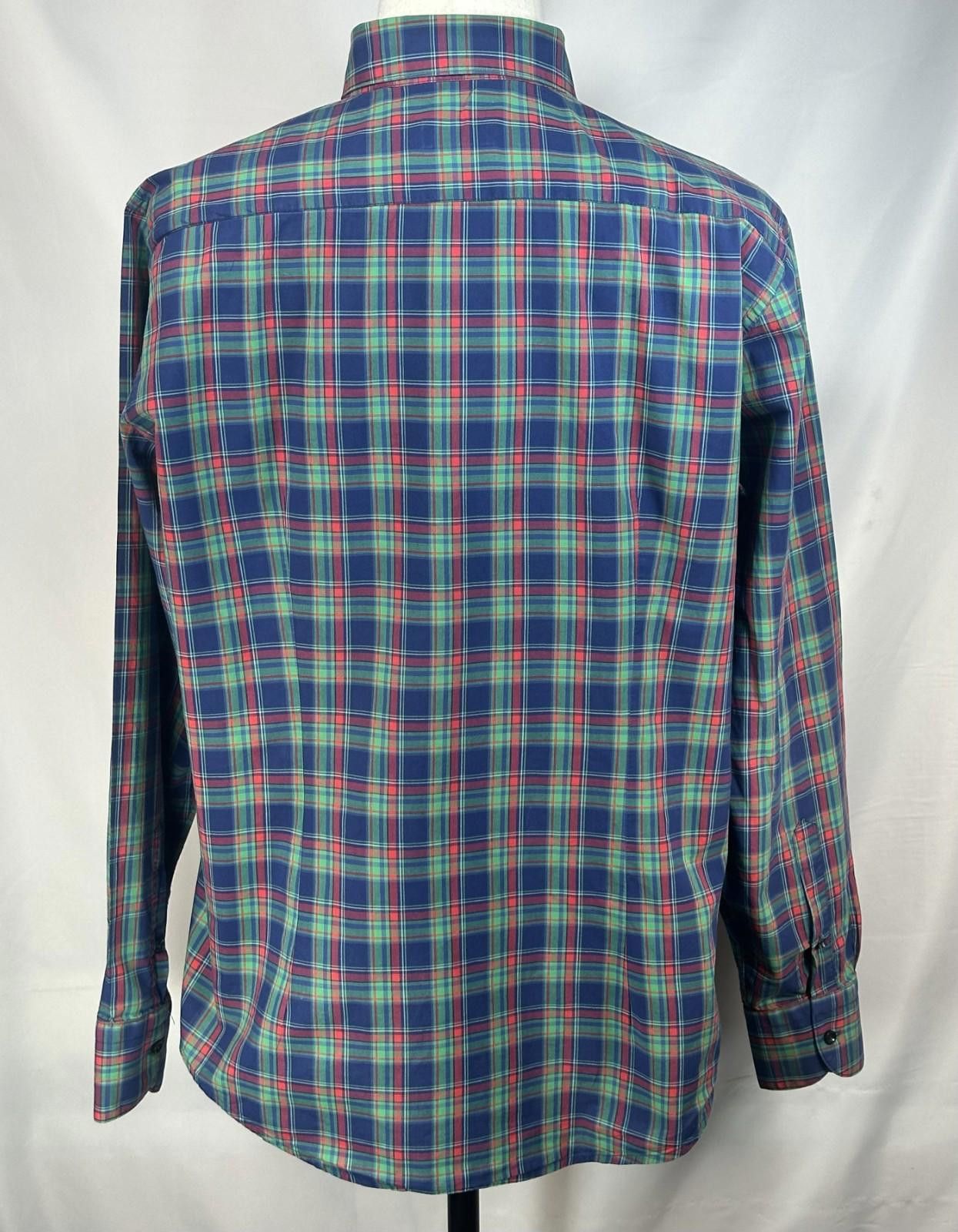 Other Fusaro Antonio Cotton Multicolor Button Up Mens XL 17/44 Size US XL / EU 56 / 4 - 2 Thumbnail