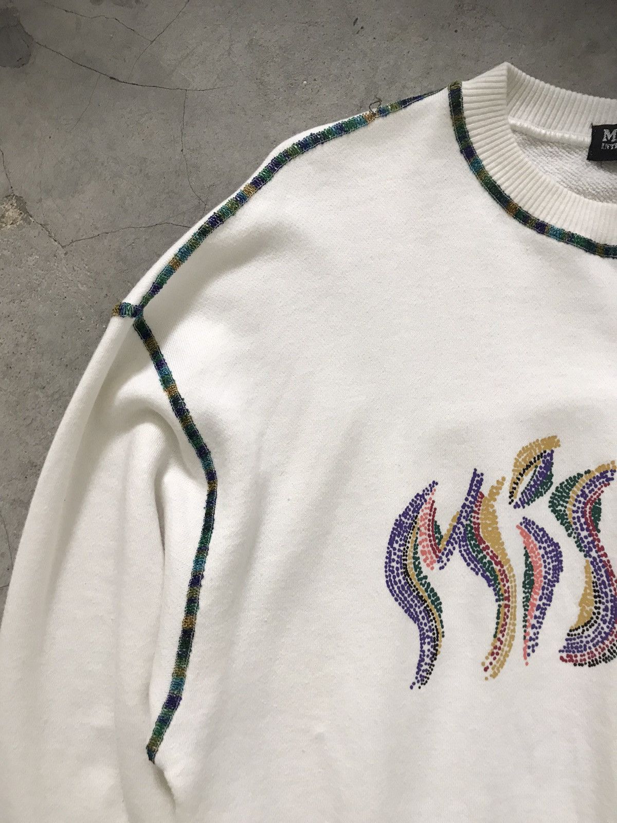 Missoni Missoni Intimo Rainbow Stitch Sweatshirt Size US L / EU 52-54 / 3 - 2 Thumbnail