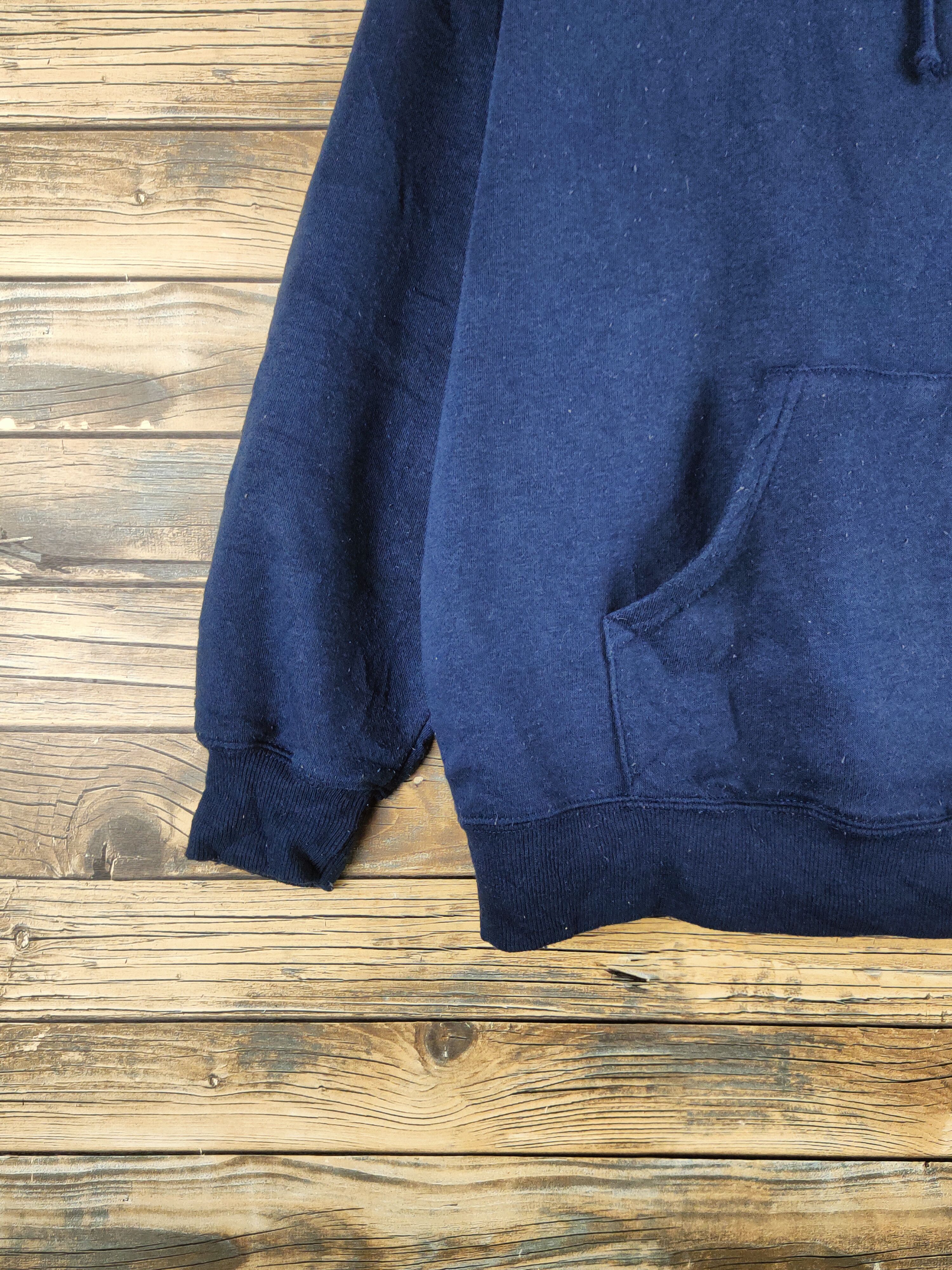 Japanese Brand Vintage Zip Five Navy Hoodie Sweatshirts Size US M / EU 48-50 / 2 - 4 Thumbnail