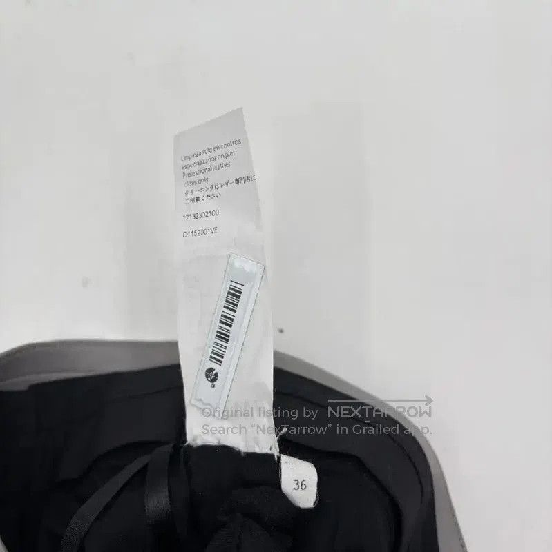 Versace Versace Women's Light Gray Leather Casual Pants . Size 23" - 8 Thumbnail