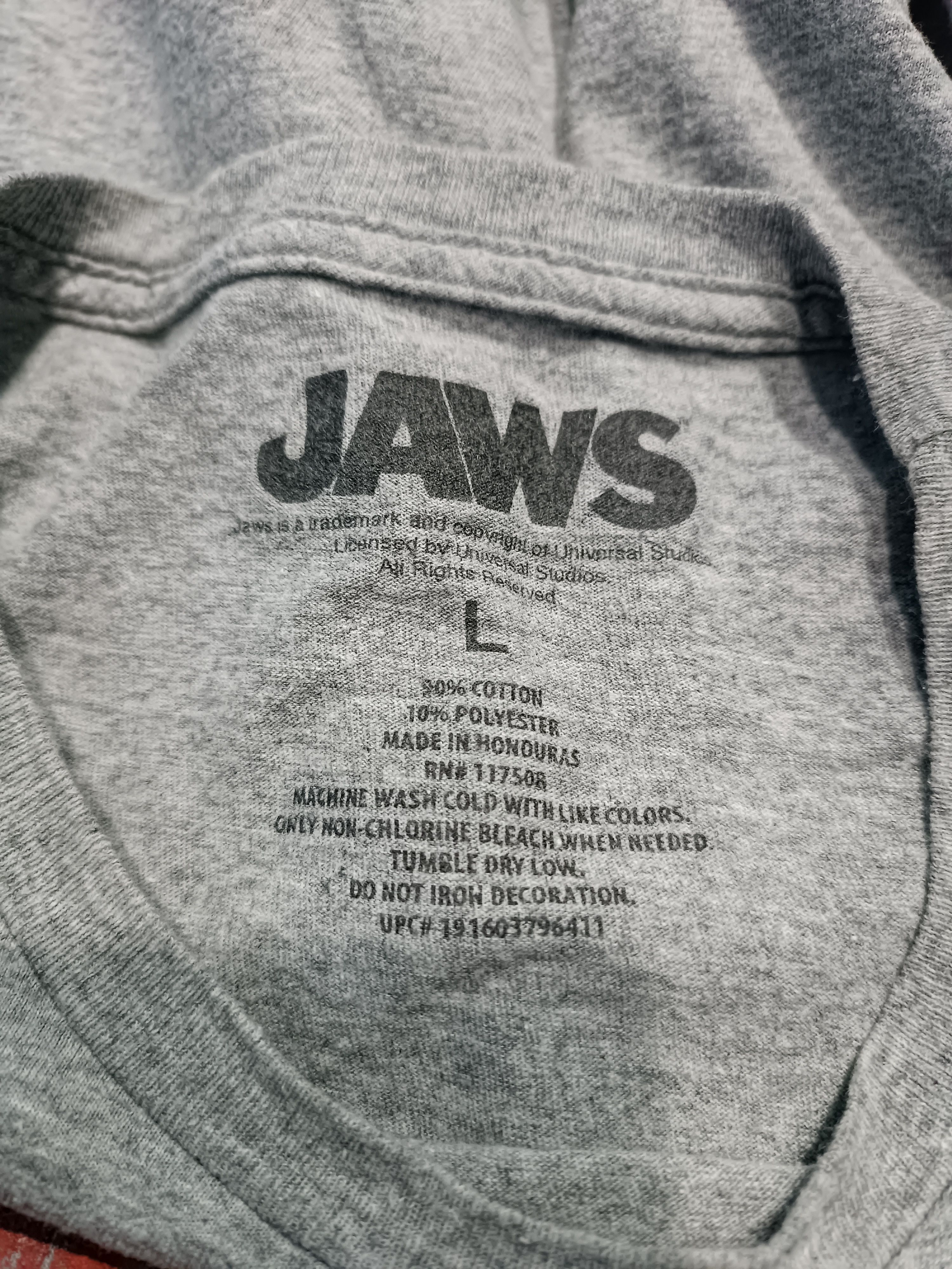 Other Vintage T-Shirt Jaws Movie Size US L / EU 52-54 / 3 - 6 Thumbnail
