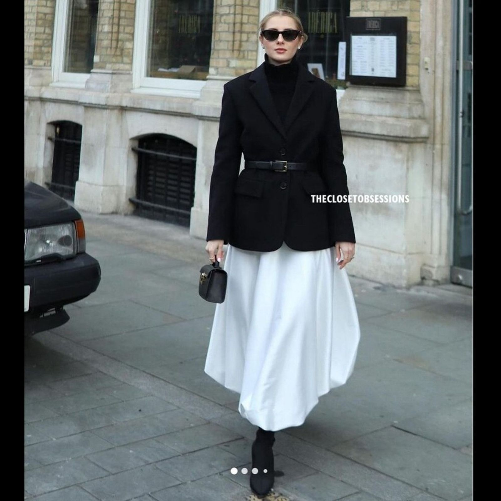 Zara ZARA BLOGGER FAVE!!! Balloon Hem Midi Skirt (L) Size 30" / US 8 / IT 44 - 11 Thumbnail