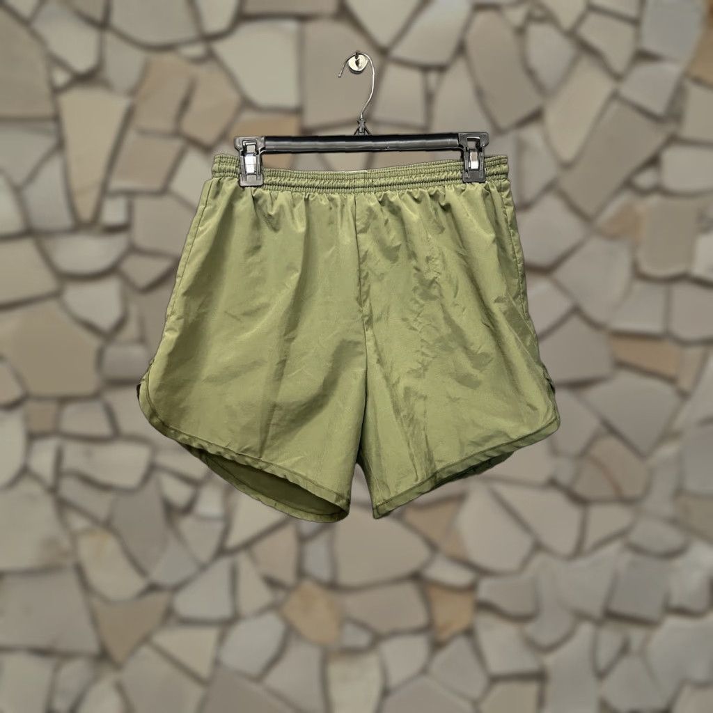 VINTAGE Soffe Athletic Shorts Size M Men Green 90s Sports Workout