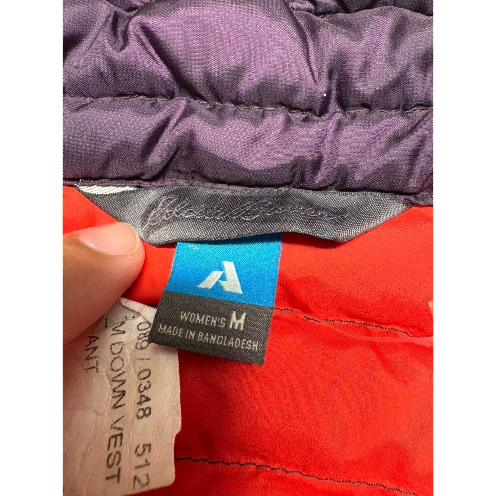 Eddie Bauer Eddie Bauer First Ascent Vest Womens Medium Stormdown 800 Goose Down Jacket Size M / US 6-8 / IT 42-44 - 5 Thumbnail