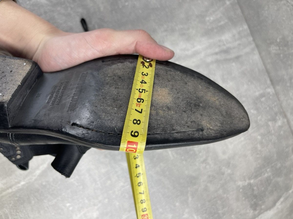 Zadig & Voltaire Zadig & Voltaire Stainless Steel Dot Toe Leather Boots Size US 8 / IT 38 - 14 Thumbnail