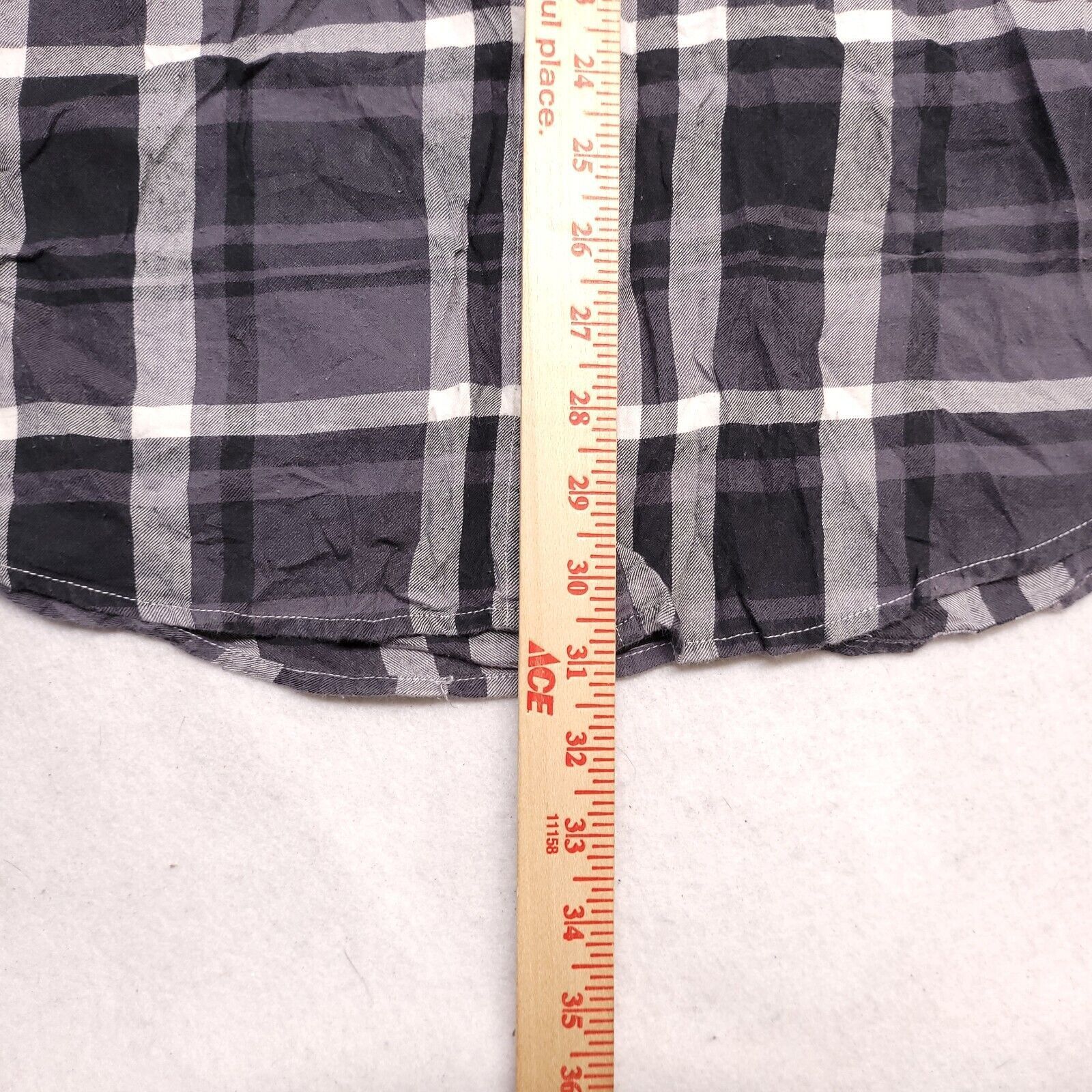 Ecko Unltd. Ecko Unltd Madras Flannel Shirt Men Size Extra Large XL Gray Size US XL / EU 56 / 4 - 7 Thumbnail