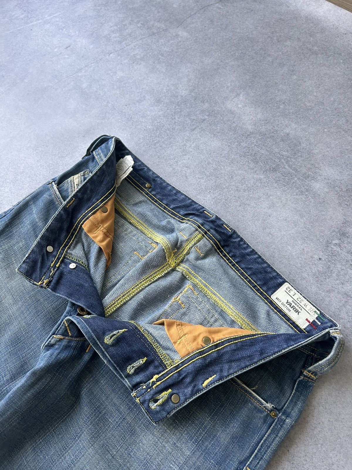Diesel × Vintage Vintage Diesel Yarik distressed jeans mens y2k Size US 32 / EU 48 - 5 Thumbnail