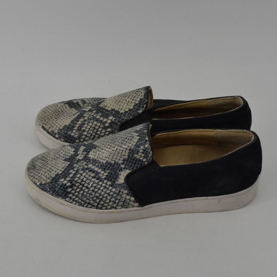 Vionic Vionic Womens Sz 8 Suede Slip-On Sneaker Snakeskin Print Size US 8 / IT 38 - 2 Thumbnail