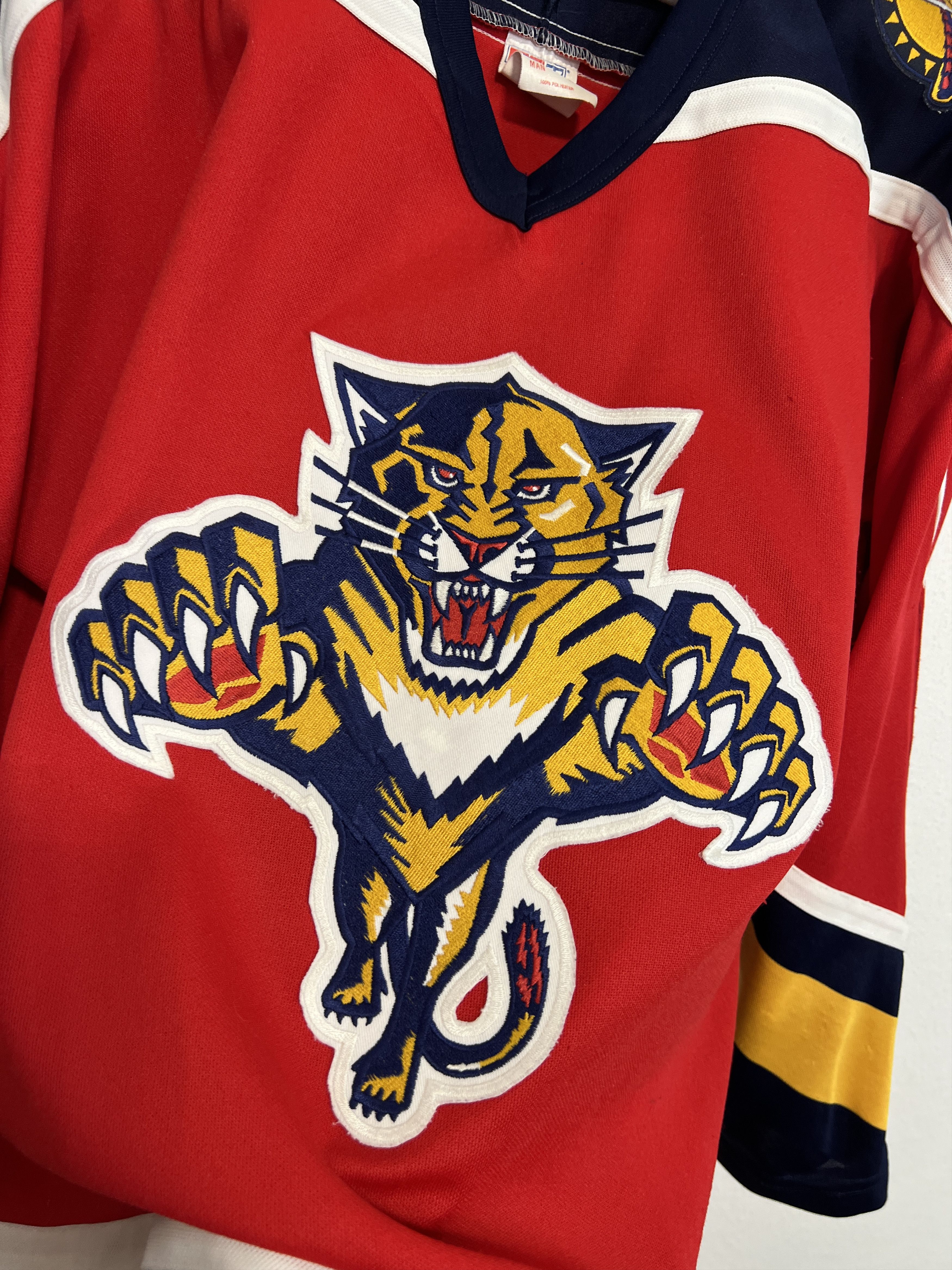 Ccm Vintage Florida Panthers NHL Jersey Shirt Hockey Rare Trikot Size US M / EU 48-50 / 2 - 3 Thumbnail