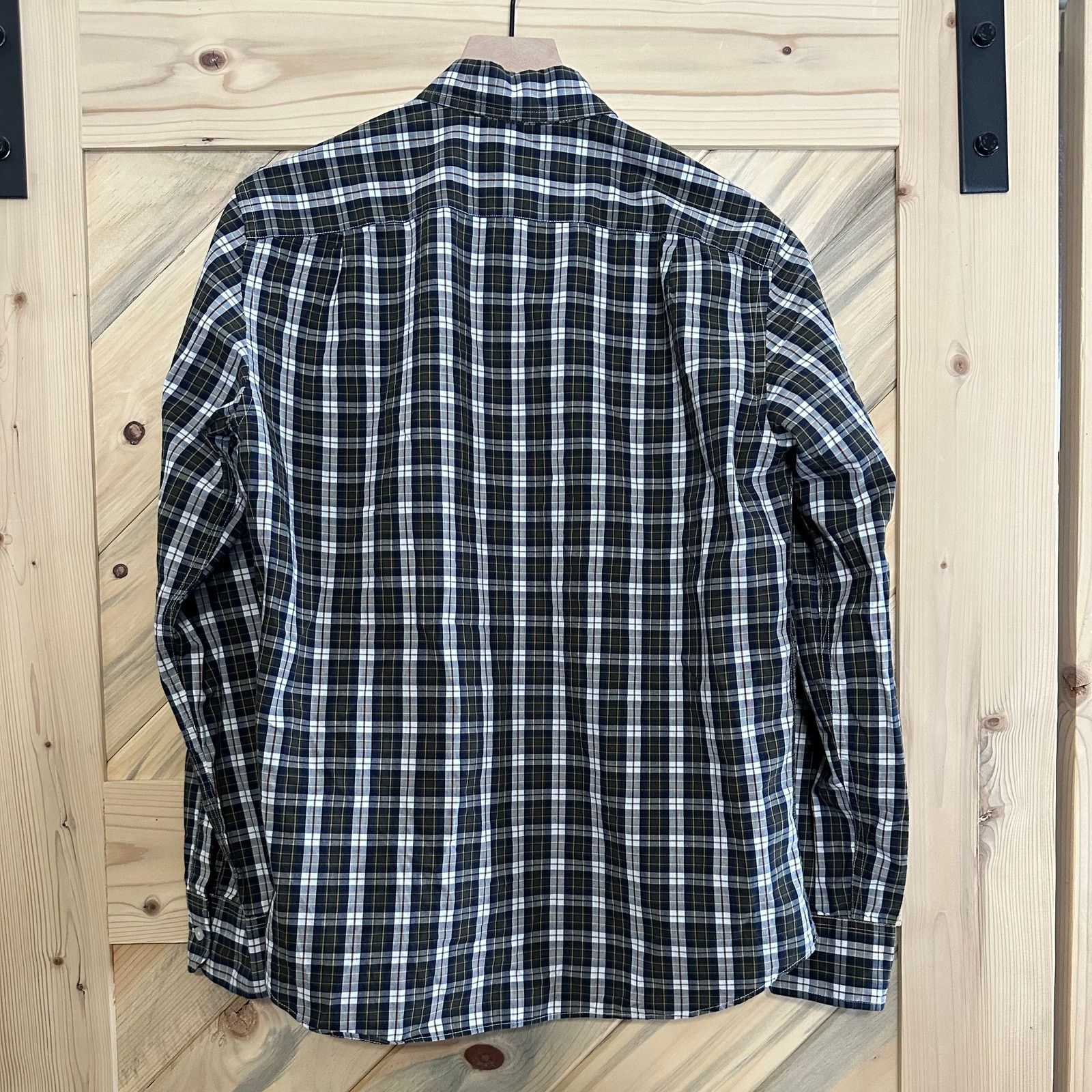 J.Crew Men's Slim Flex plaid cotton button down shirt from J. Crew Size US M / EU 48-50 / 2 - 3 Thumbnail