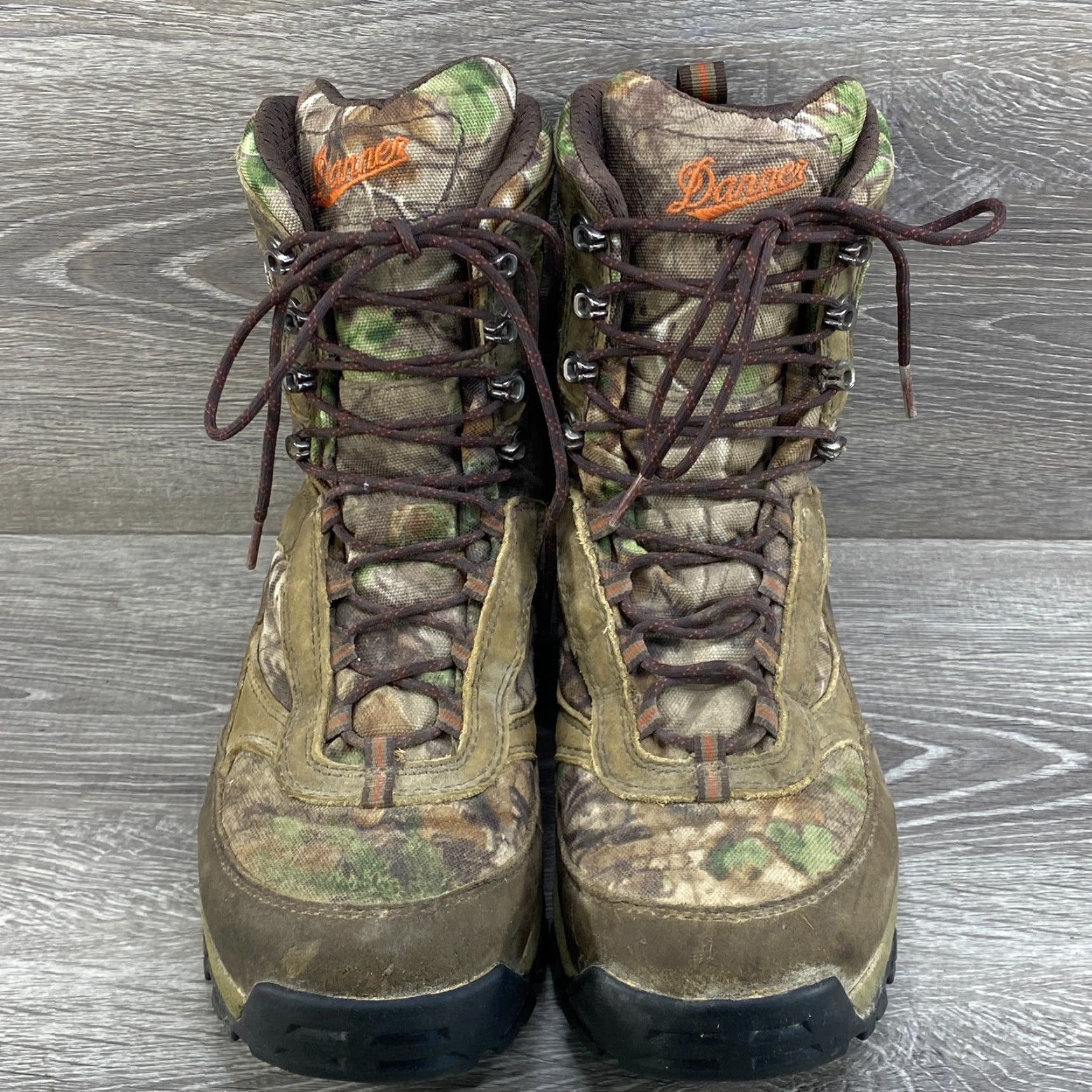 Danner Danner High Ground Mens 8 Brown Camo Real Tree Xtra Gore-Tex Boots Hunting Hiking Winter Gore-Tex Leather Brown Real Tree Xtra Camouflage Mens Boots Size US 8 / EU 41 - 3 Thumbnail