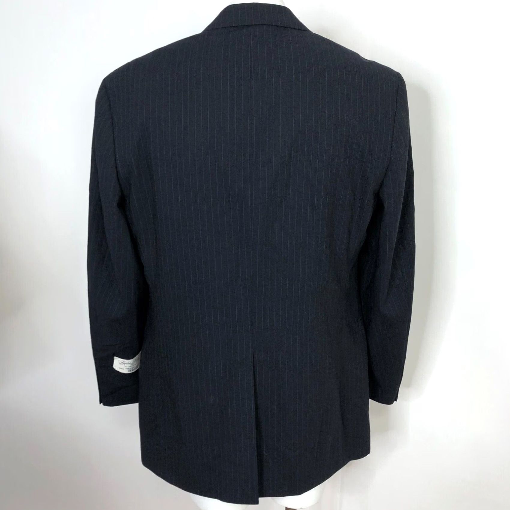 Brooks Brothers Brooks Brothers Suit Jacket Navy Blue 100% Wool Two-Button Big & Tall 46L Men's Regular Coat/Vestless? Size US S / EU 44-46 / 1 - 5 Thumbnail