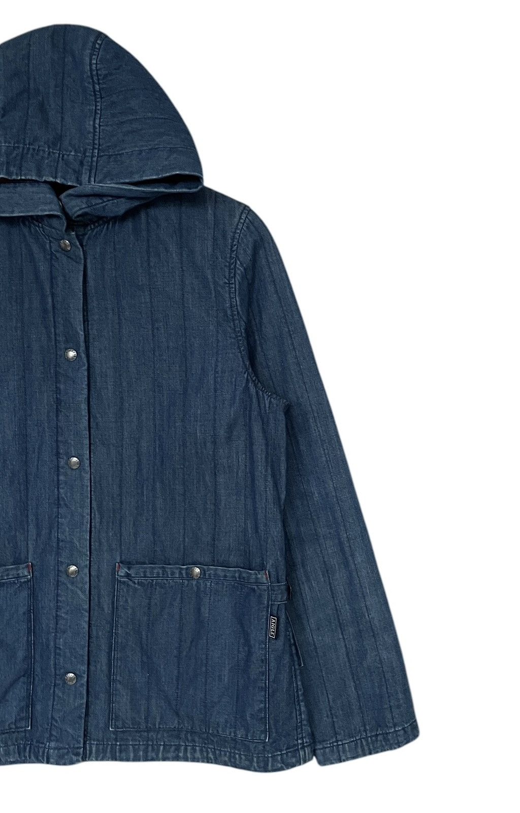 Aigle × Vintage Vintage Brand Aigle Denim Hoodie Jacket 2000s Size US M / EU 48-50 / 2 - 6 Thumbnail