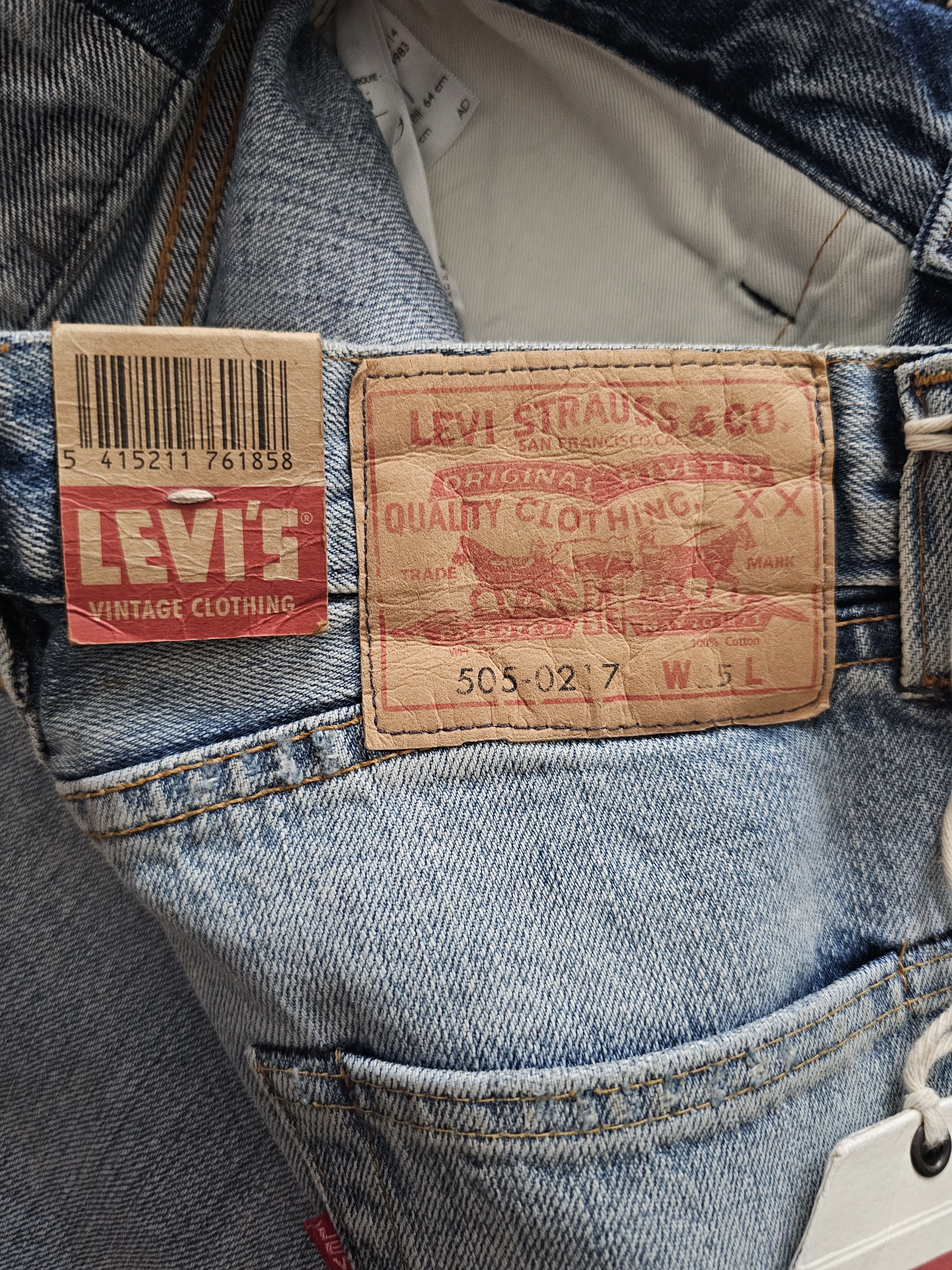 Levi's Vintage Clothing NWT Levi's Vintage Clothing 1967 505 W25 Selvedge Big E SS15 Size 25" / US 0 / IT 36 - 8 Thumbnail