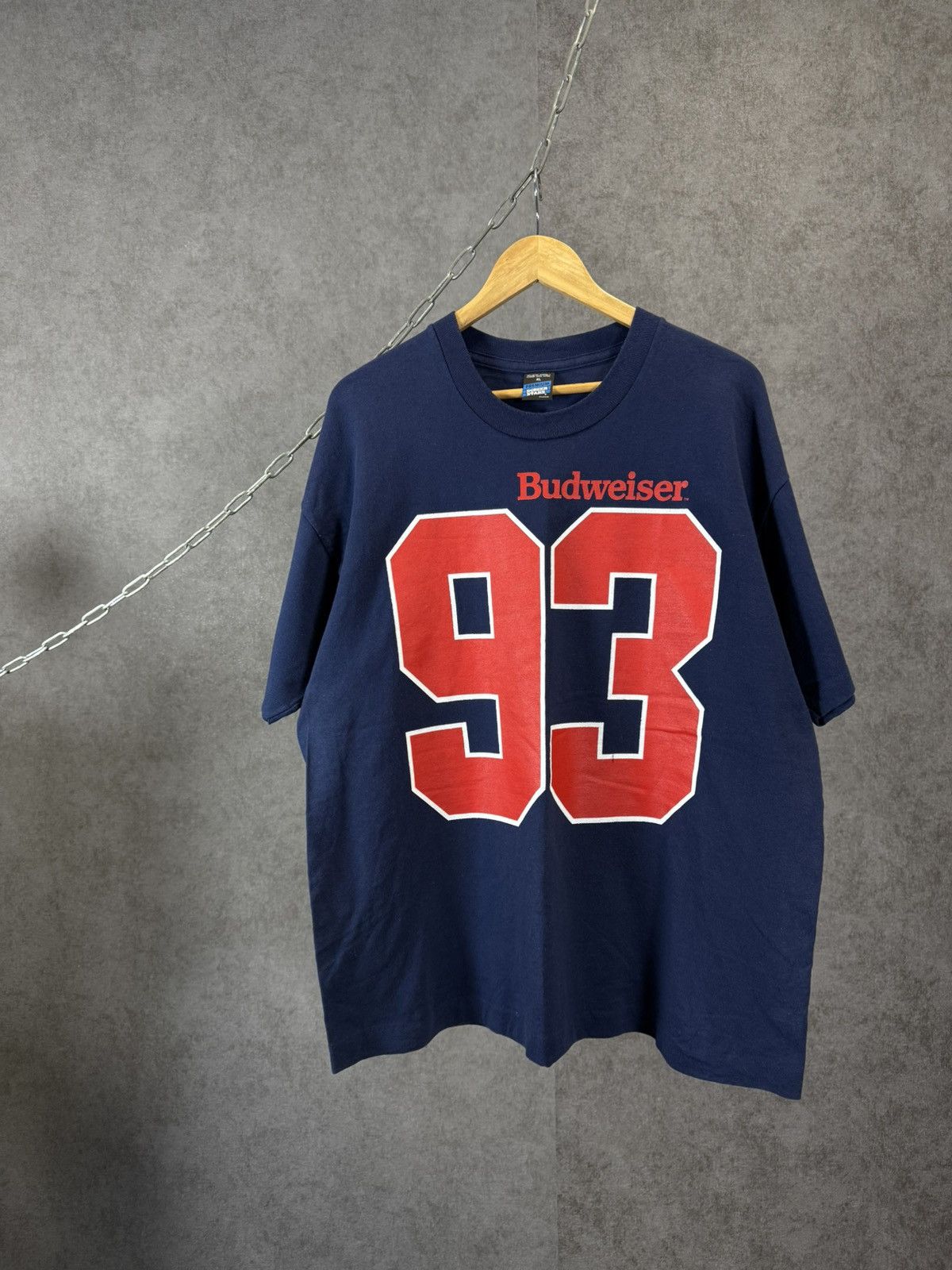 Vintage Budweiser vintage single stitch tee Size US XL / EU 56 / 4 - 1 Thumbnail