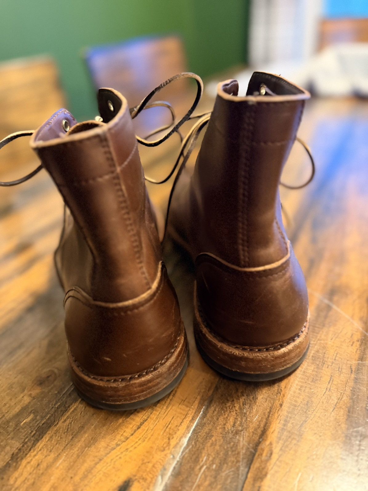 Oak Street Bootmakers Oak Street Brown Chromexcel Trench Boots Size US 9.5 / EU 42-43 - 3 Thumbnail