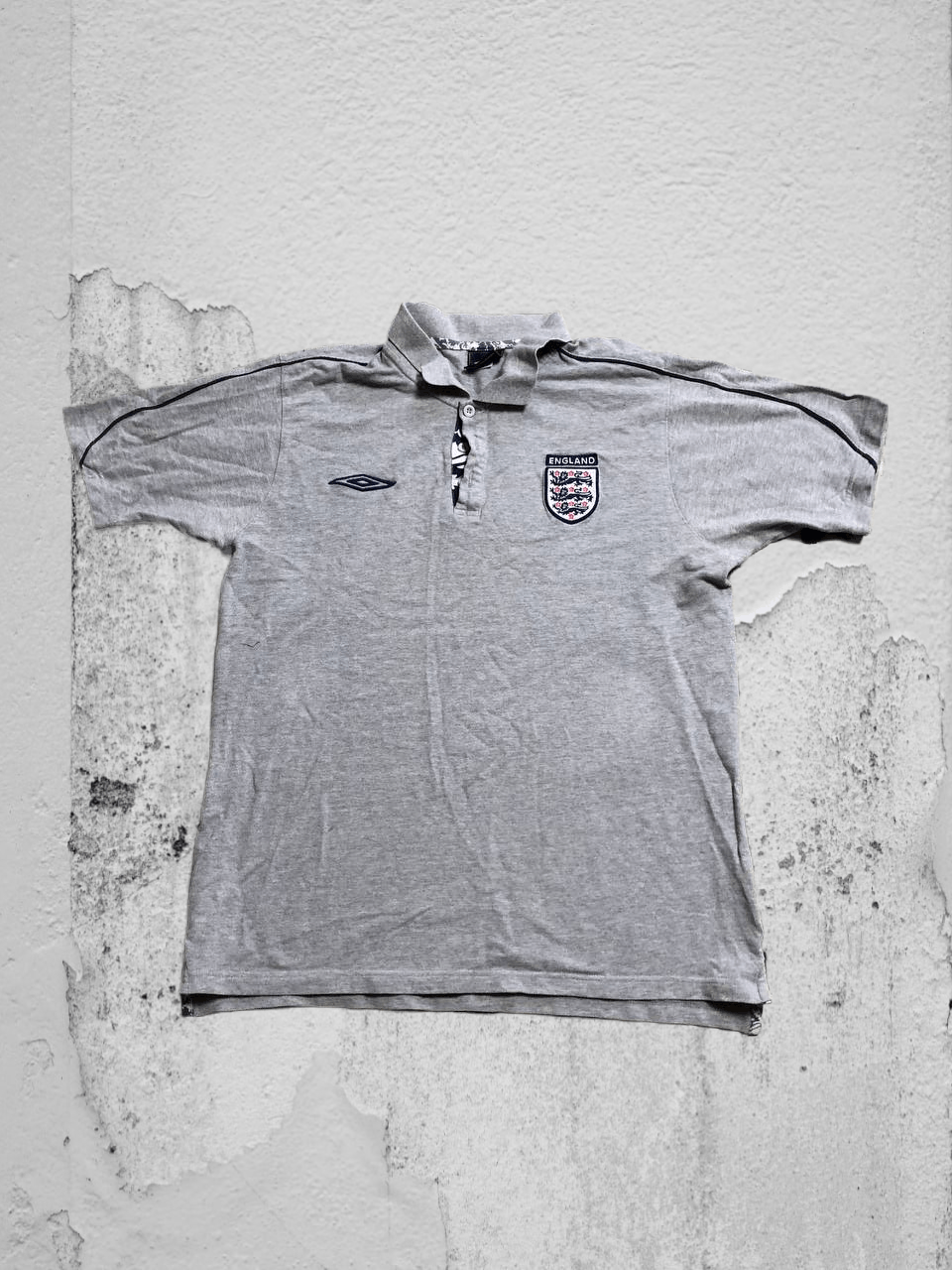 Umbro Umbro England Training Soccer Polo Vintage Size US XL / EU 56 / 4 - 1 Thumbnail