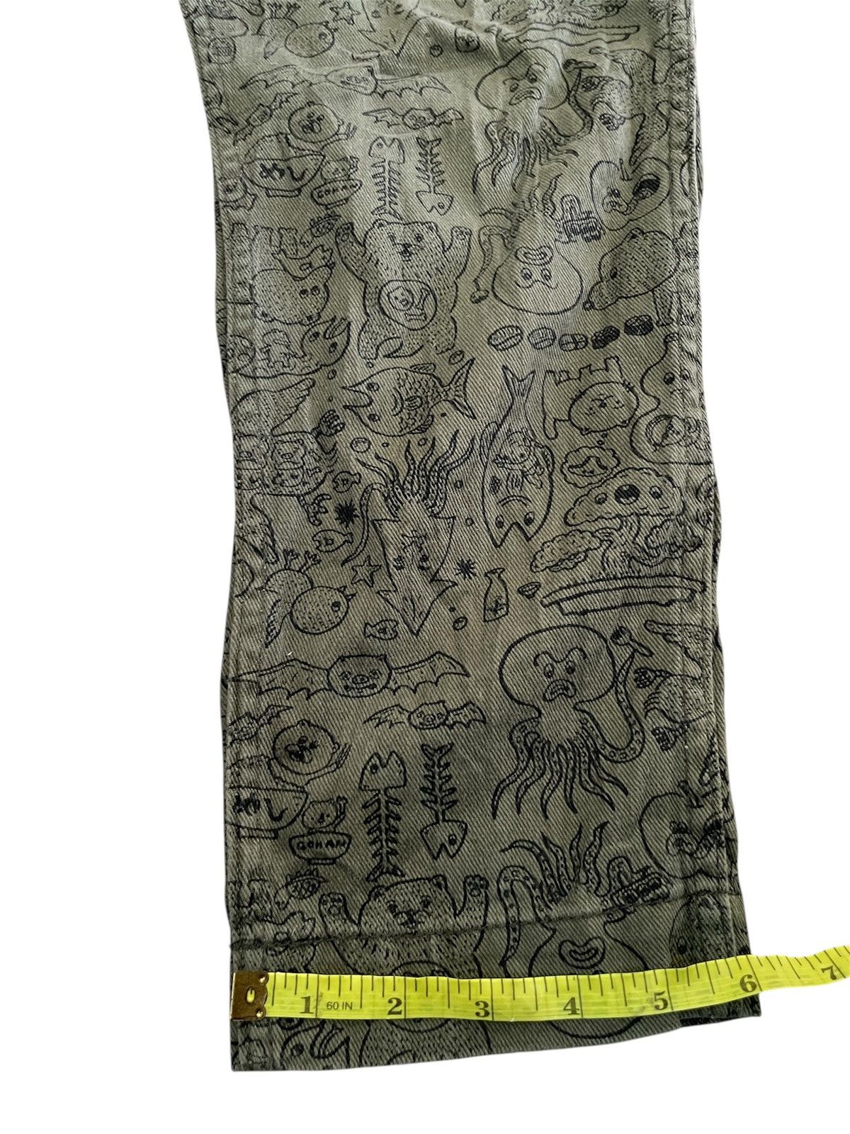 Issey Miyake Ne Net By Issey Miyake Animal Print Pants Size US 33 - 6 Thumbnail