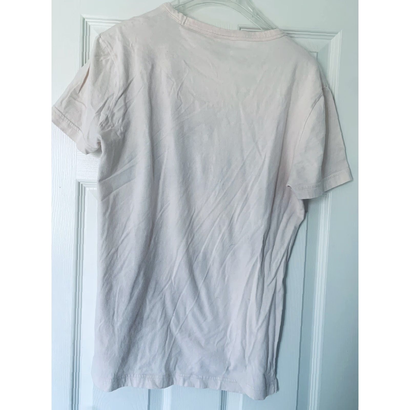 Pinko VINTAGE? No. PINK Shirt Womens XS Pink V-Neck Cutout T-Shirt Victoria’s Secret Pink Size XS / US 0-2 / IT 36-38 - 3 Thumbnail